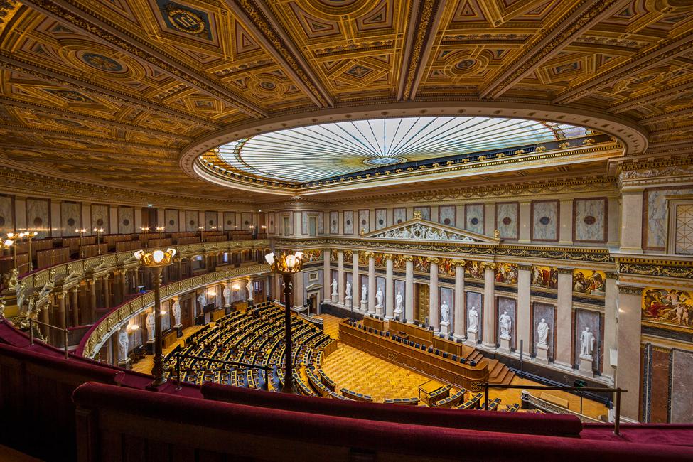 Beispielinhalt (Bild) Parlament Österreich