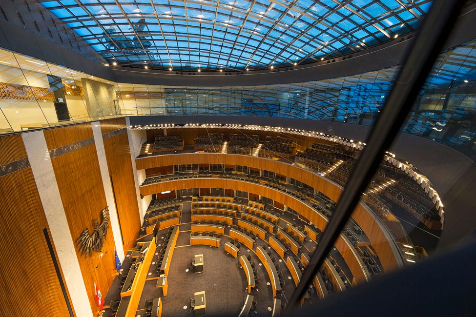 Beispielinhalt (Bild) Parlament Österreich