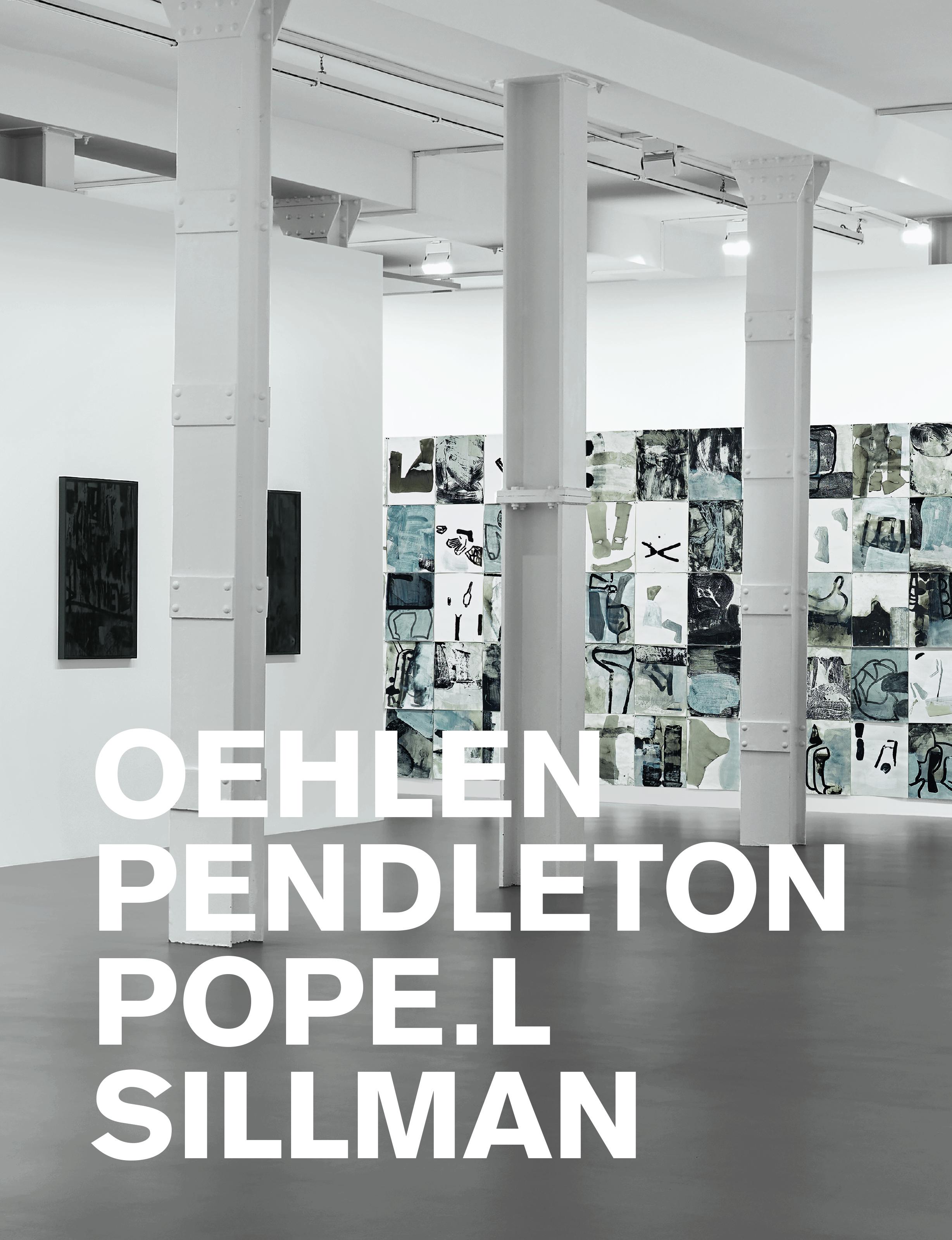 Vorderes Coverbild Oehlen, Pendleton, Pope.L, Sillman