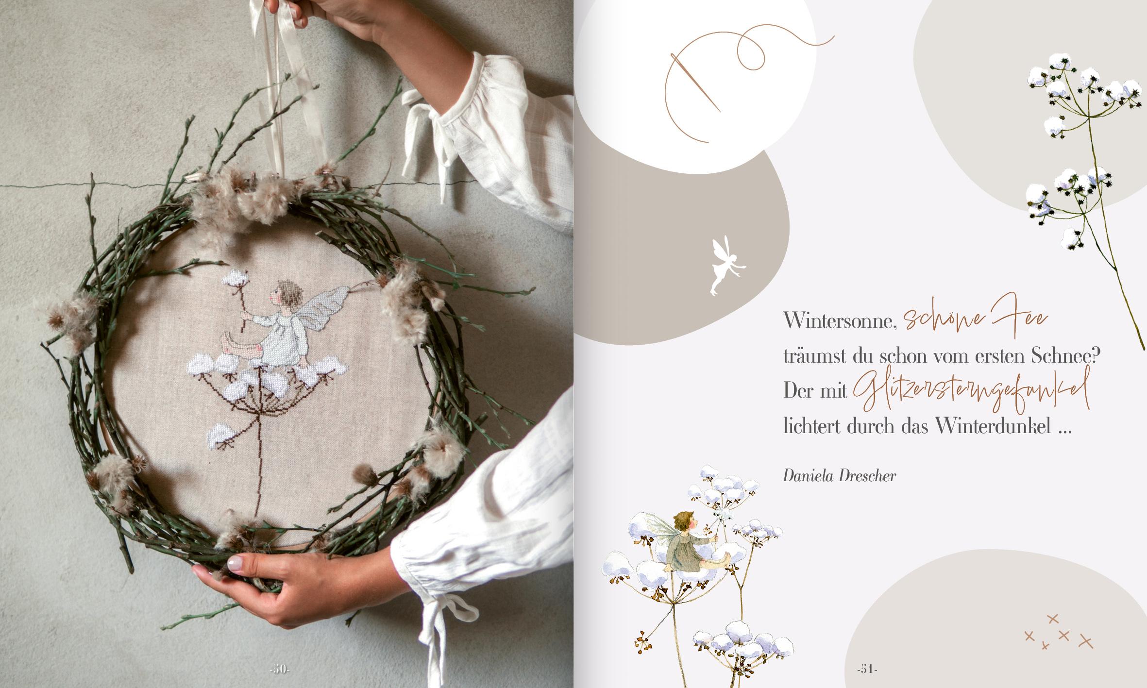 Beispielinhalt (Bild) Liebevolle Stickereien