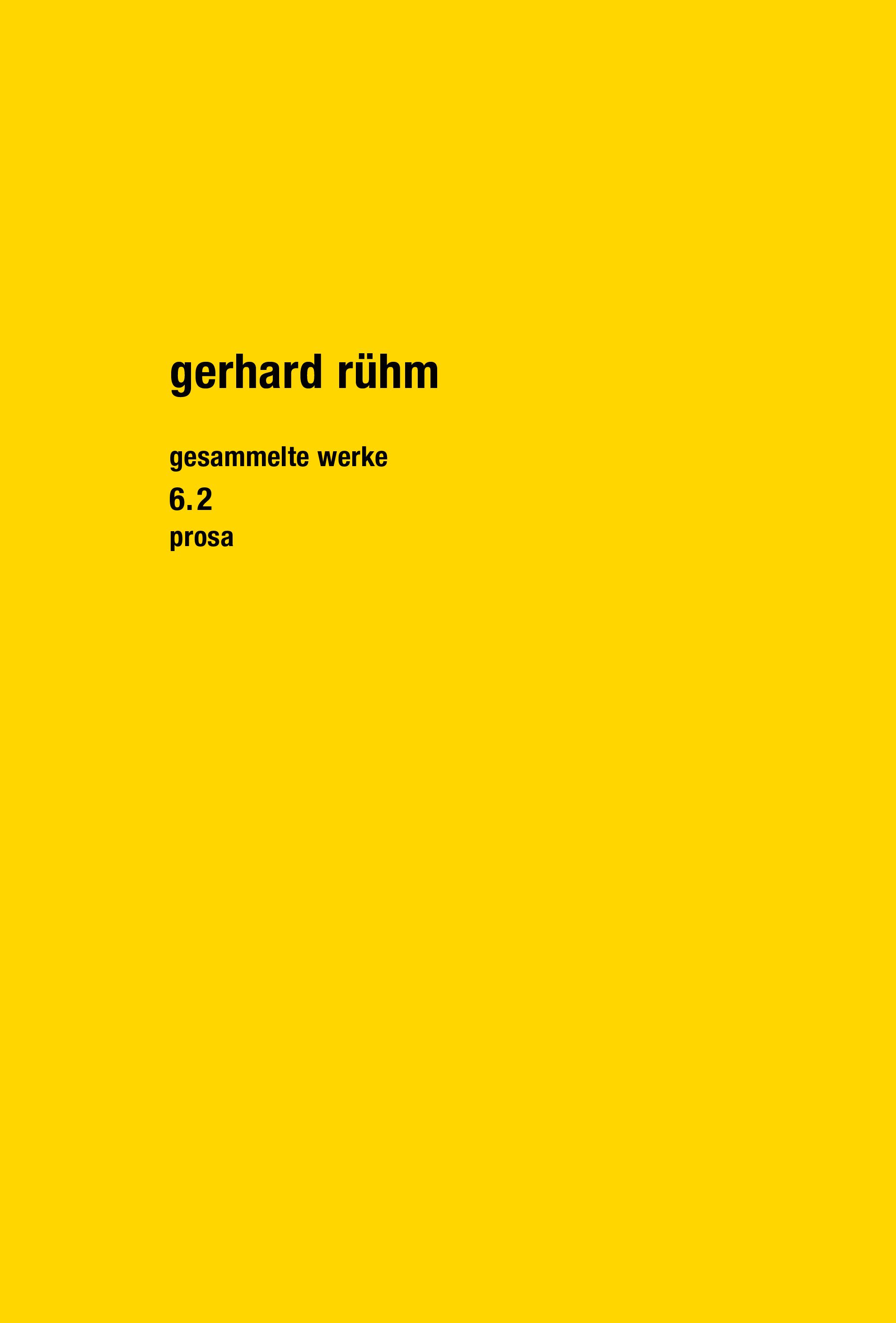 Vorderes Coverbild Gesammelte Werke 6.2