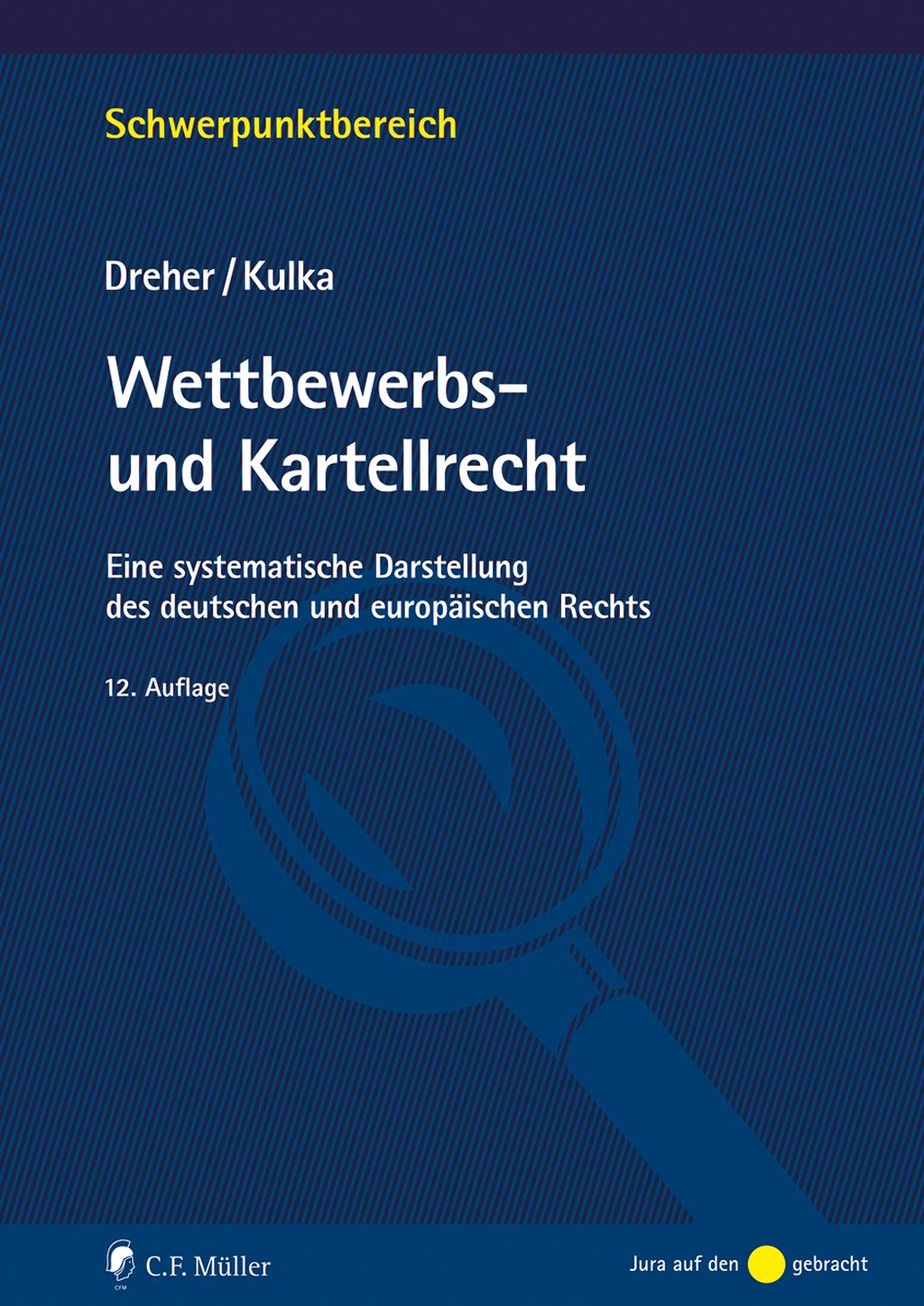 Vorderes Coverbild Wettbewerbs- und Kartellrecht