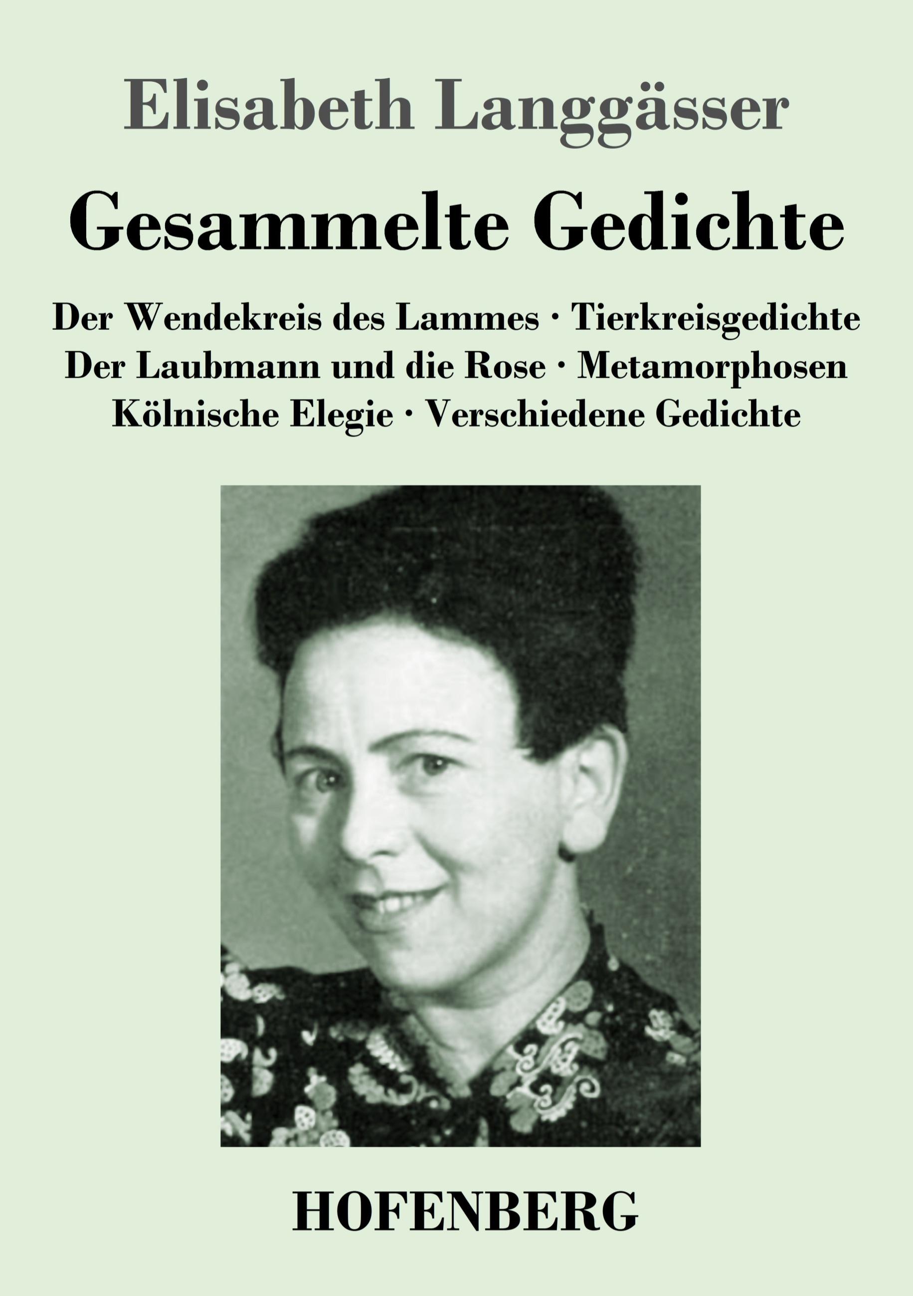 Vorderes Coverbild Gesammelte Gedichte