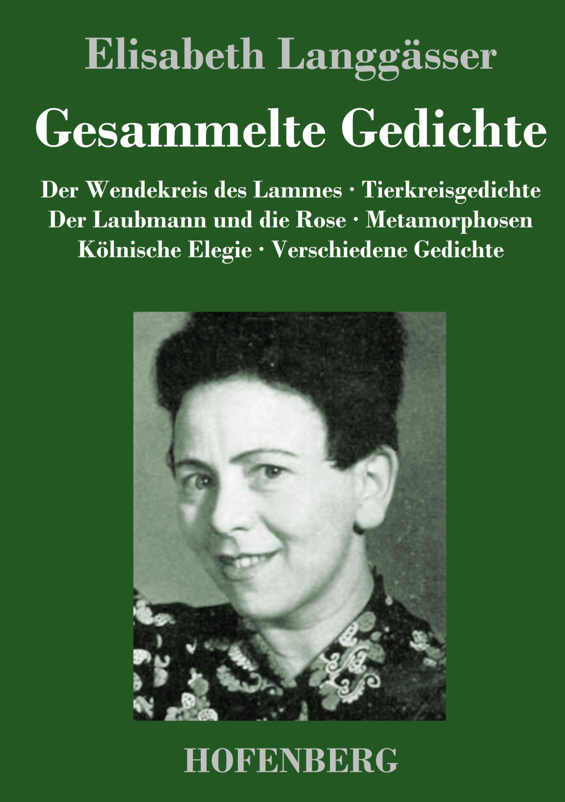 Vorderes Coverbild Gesammelte Gedichte