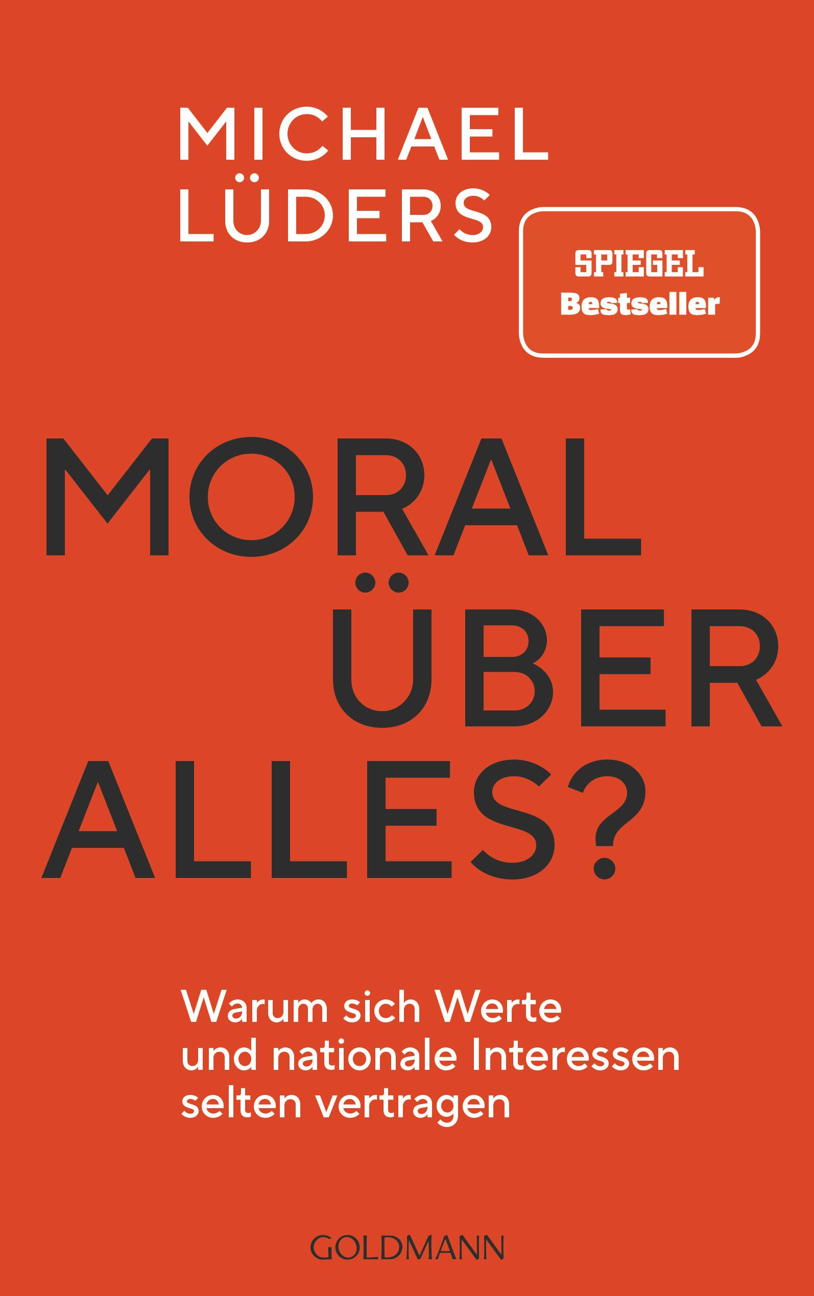 Vorderes Coverbild Moral über alles?