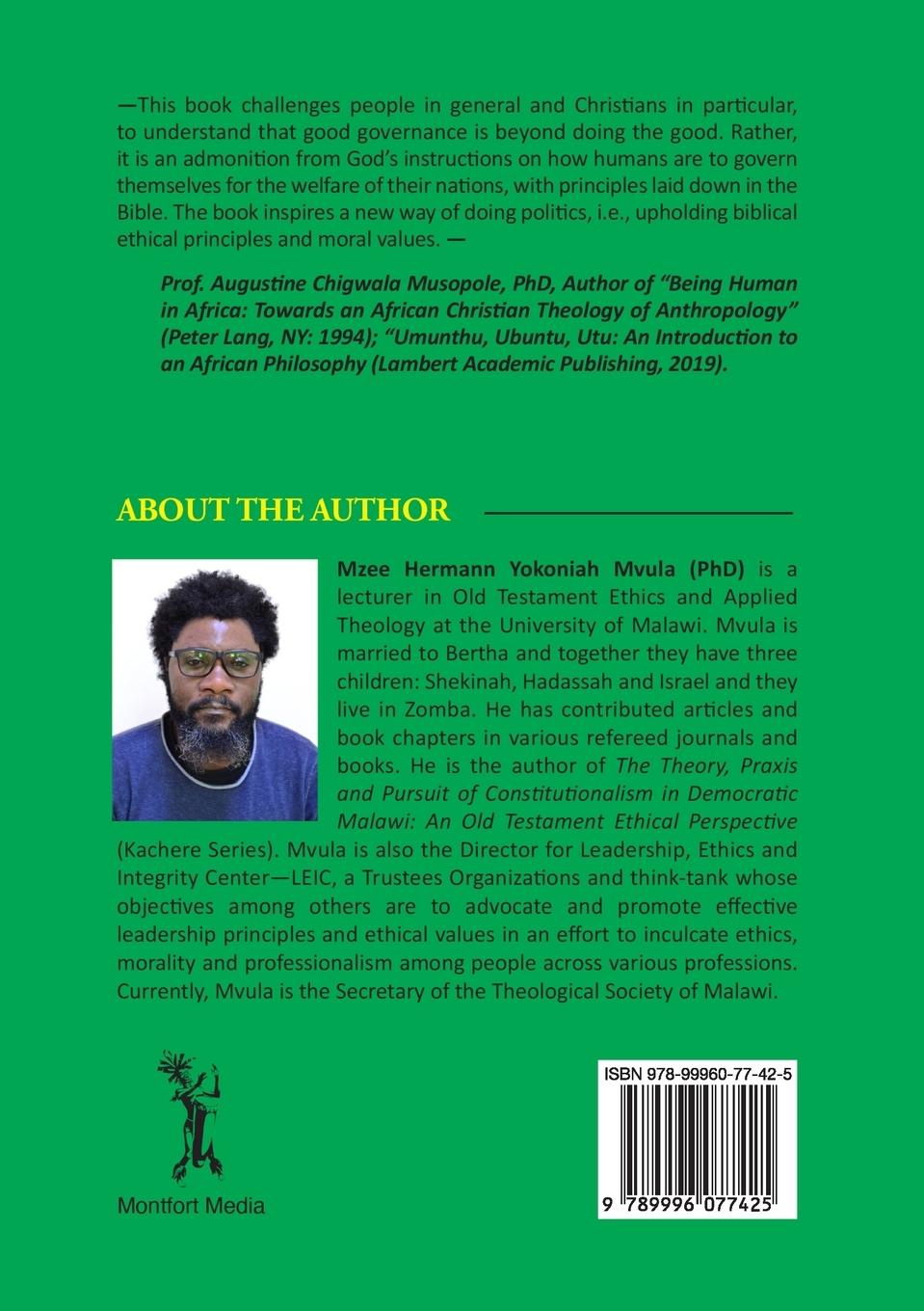 Rückseitencover Beyond Good Intentions