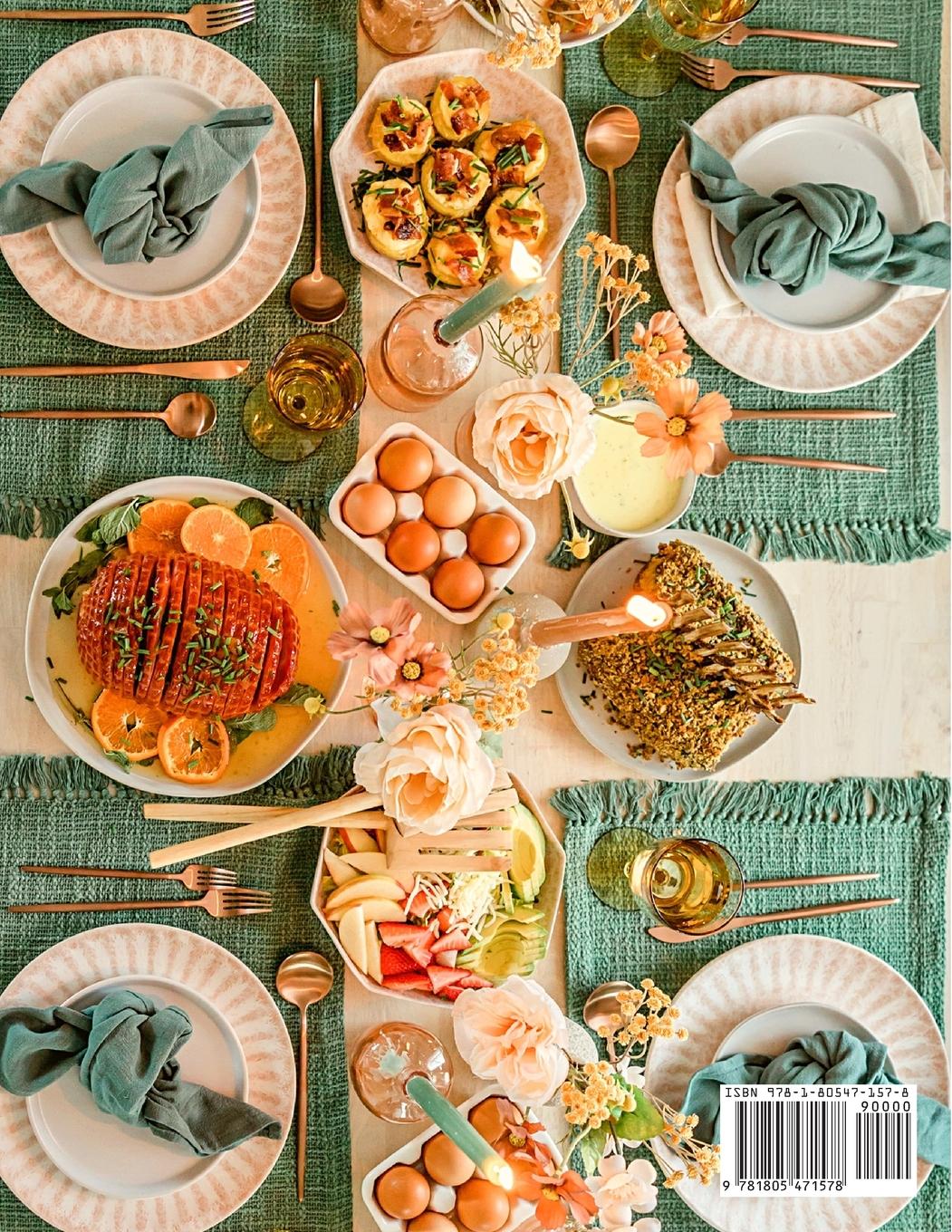 Rückseitencover How To Prepare And Serve A Meal And Interior Decoration