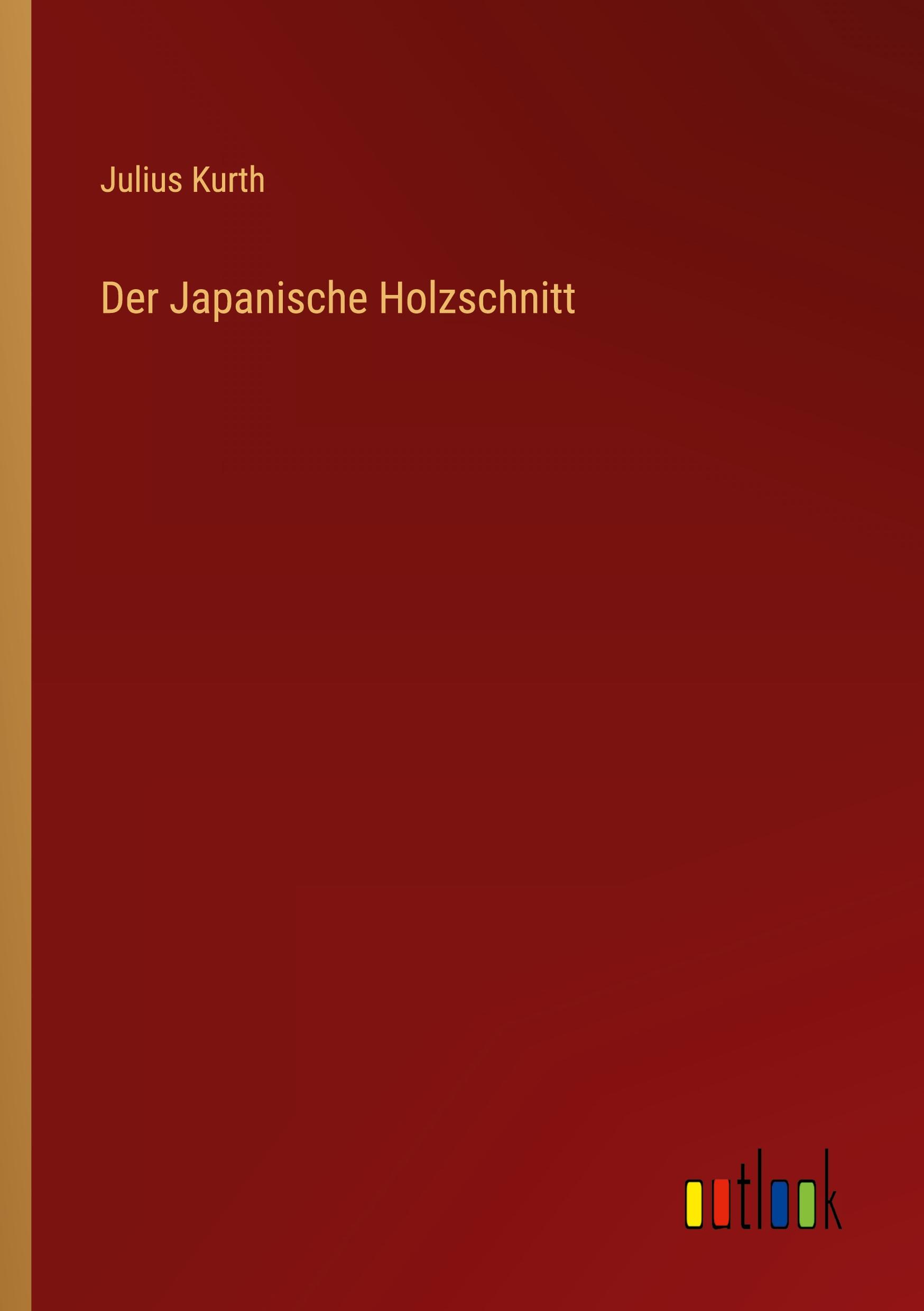Vorderes Coverbild Der Japanische Holzschnitt