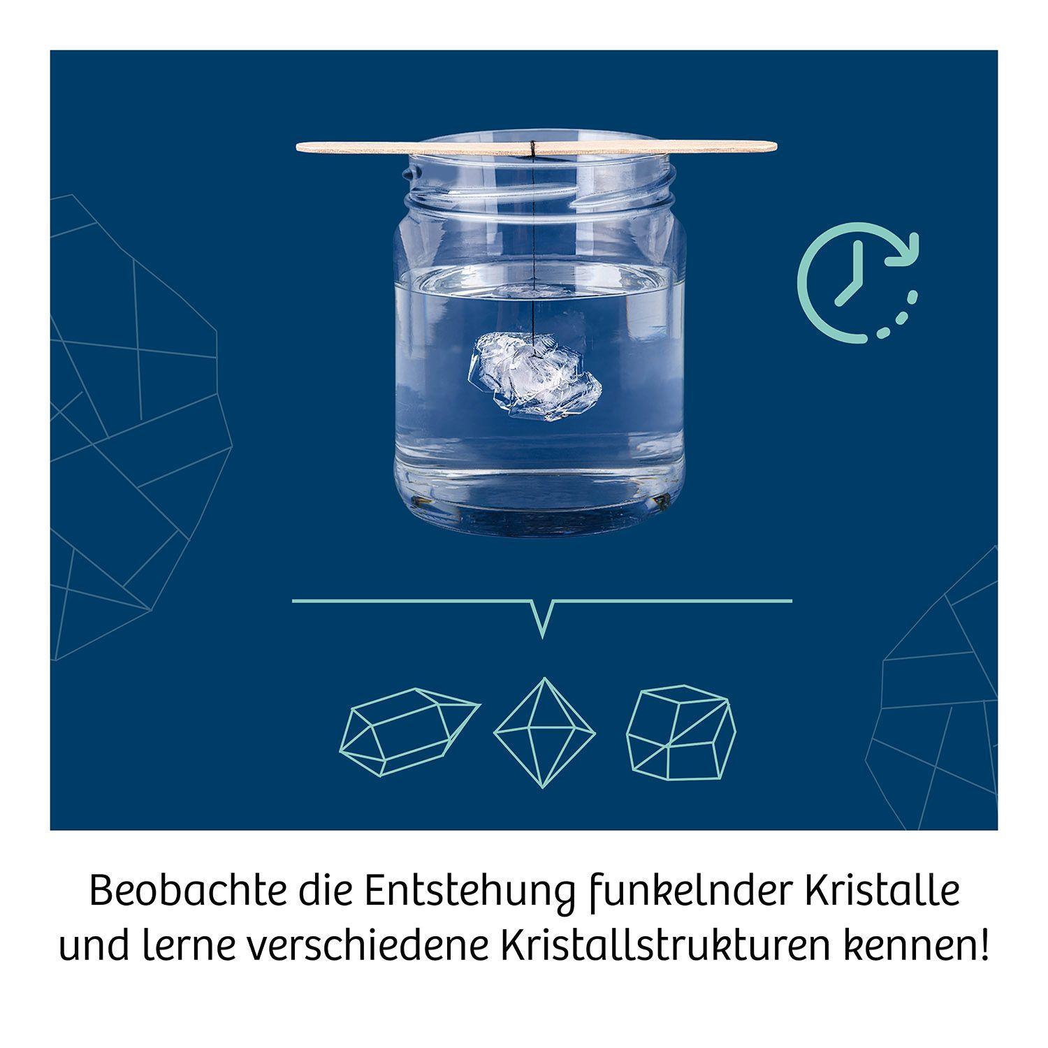 Beispielinhalt (Bild) Kristalle züchten - Experimentierkasten