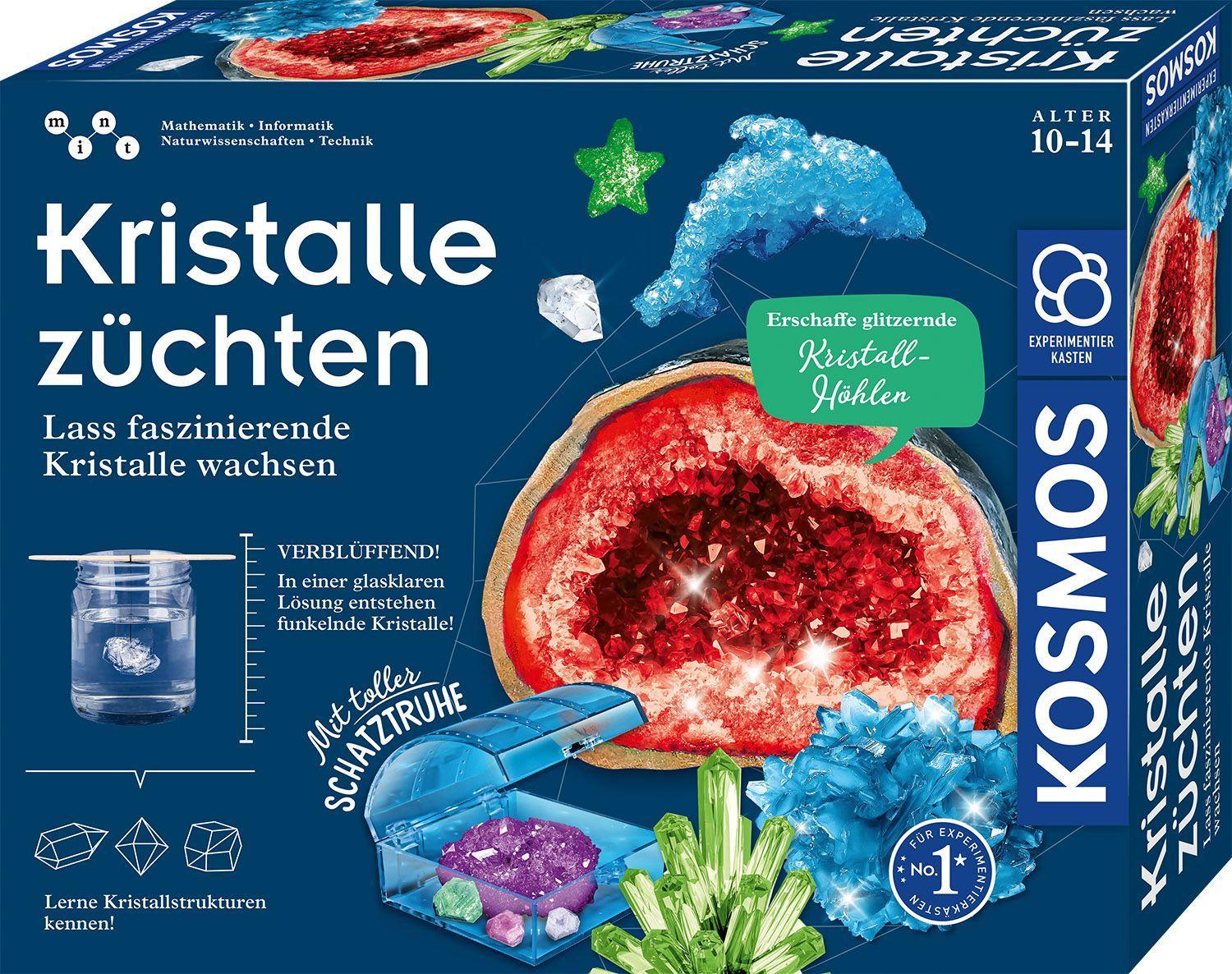 Vorderes Coverbild Kristalle züchten - Experimentierkasten