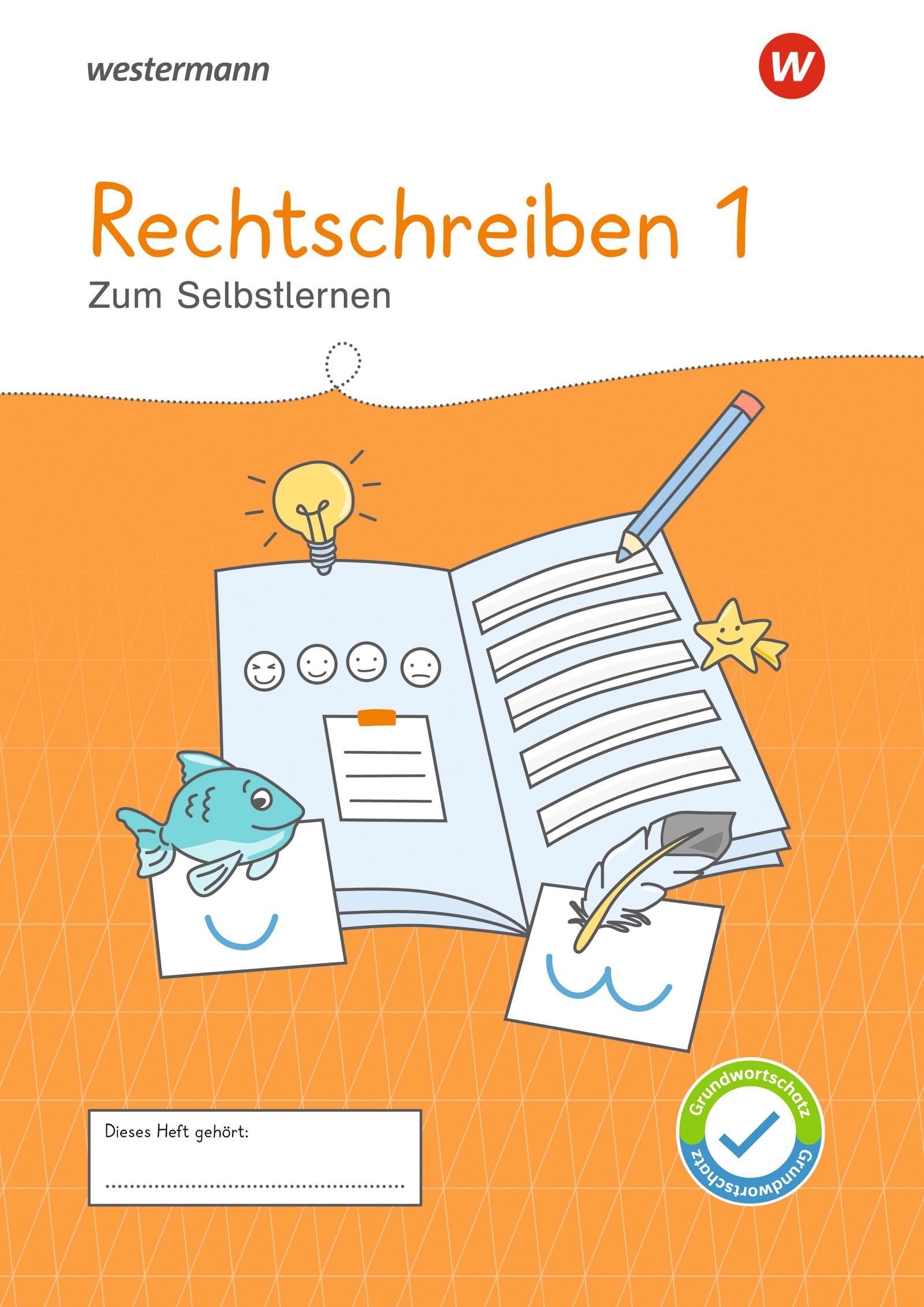 Vorderes Coverbild Westermann Unterrichtsmaterialien Grundschule. Rechtschreiben 1