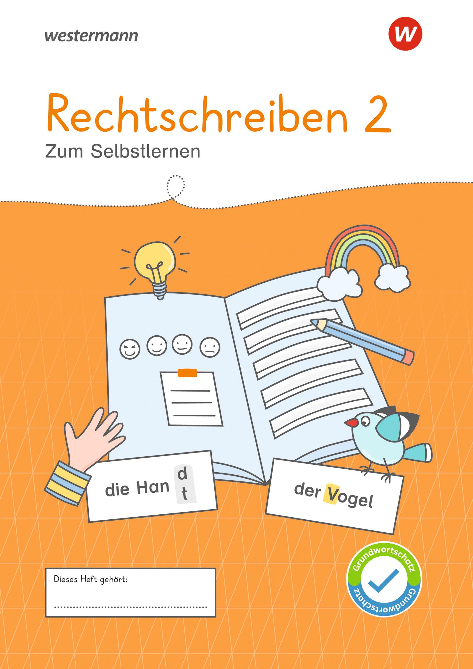Vorderes Coverbild Westermann Unterrichtsmaterialien Grundschule. Rechtschreiben 2