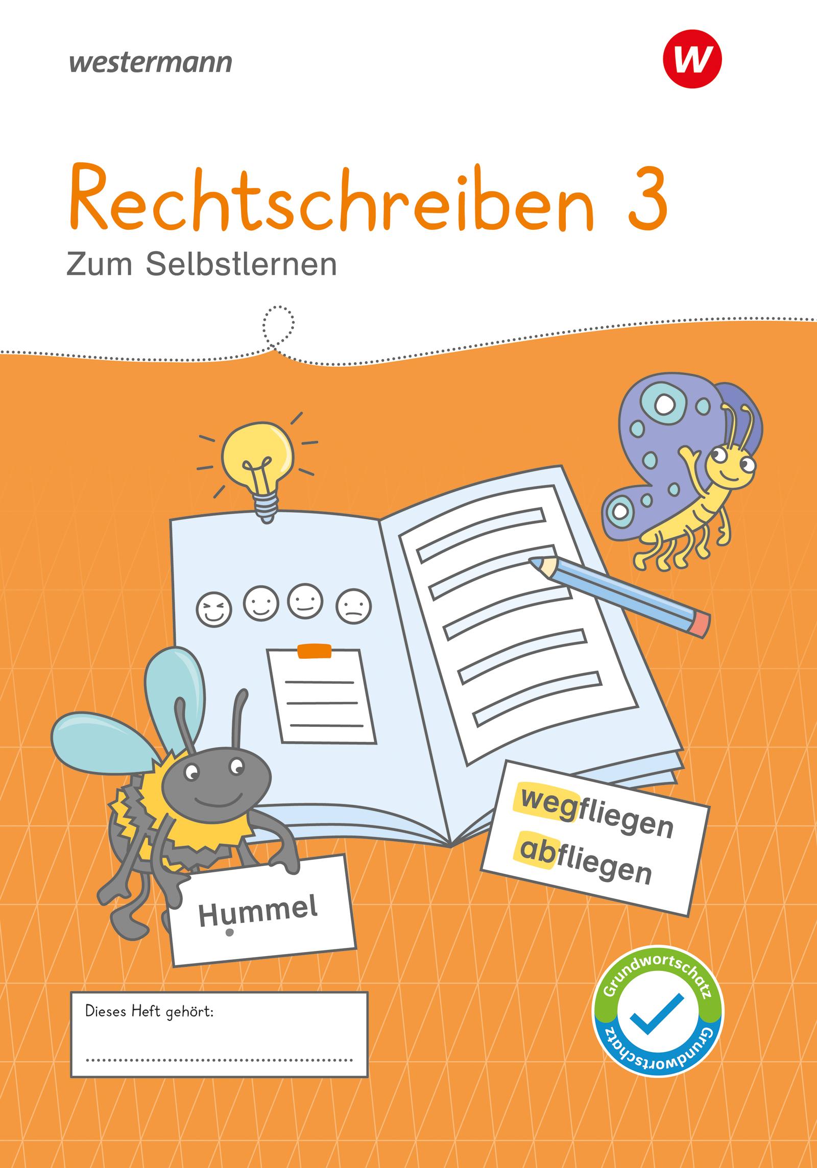Vorderes Coverbild Westermann Unterrichtsmaterialien Grundschule. Rechtschreiben 3