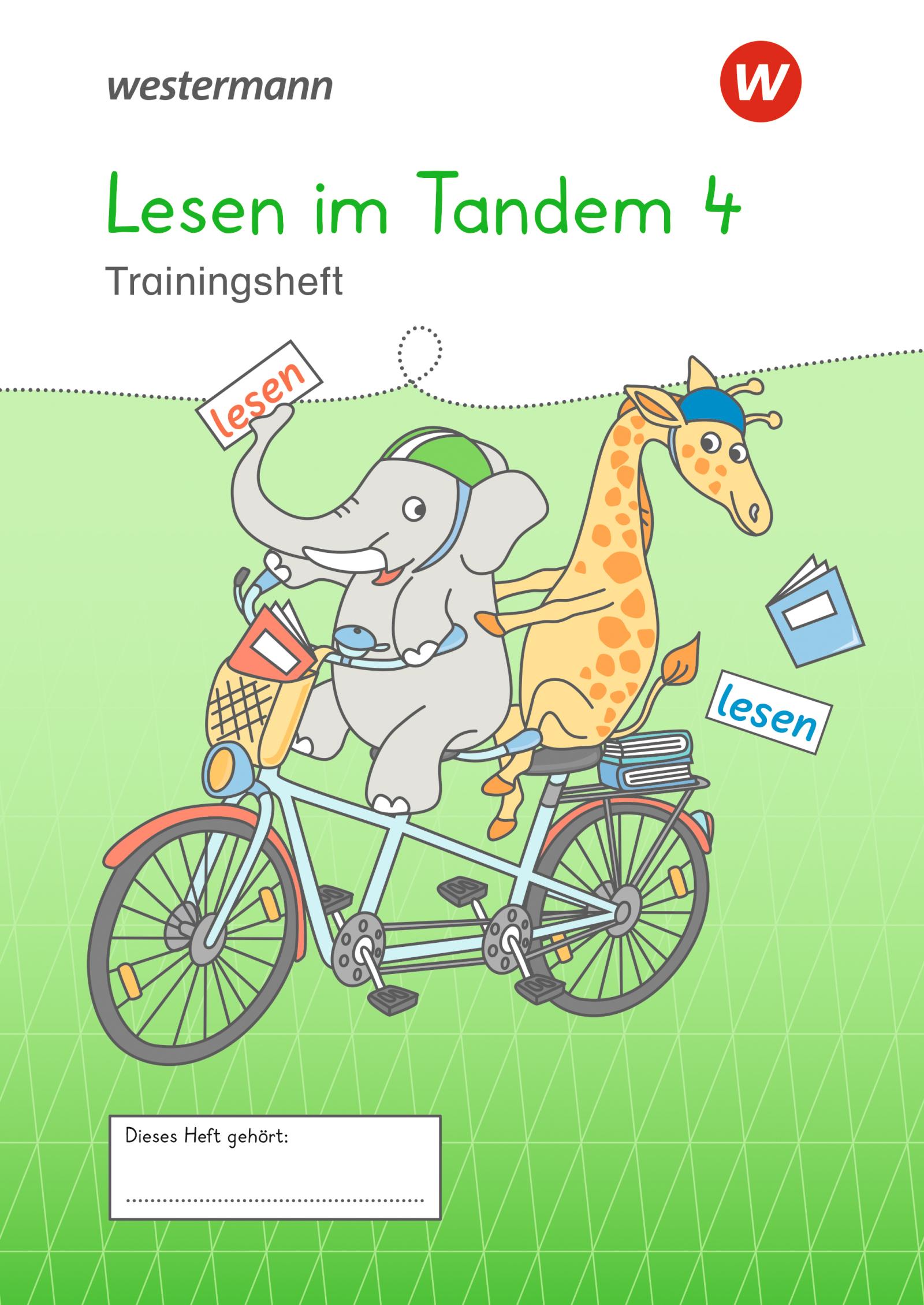 Vorderes Coverbild Westermann Unterrichtsmaterialien Grundschule. Lesen im Tandem 4