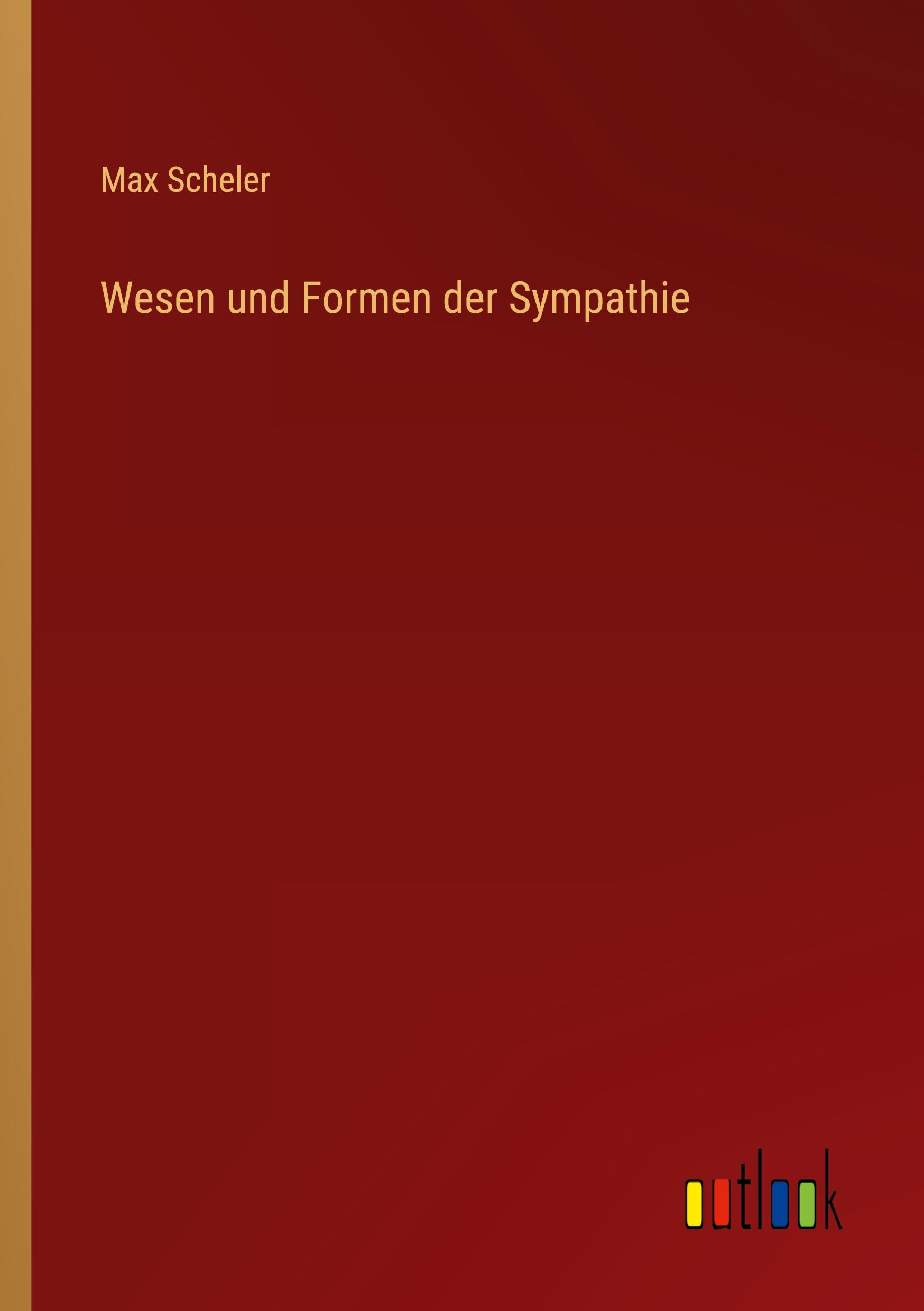 Vorderes Coverbild Wesen und Formen der Sympathie