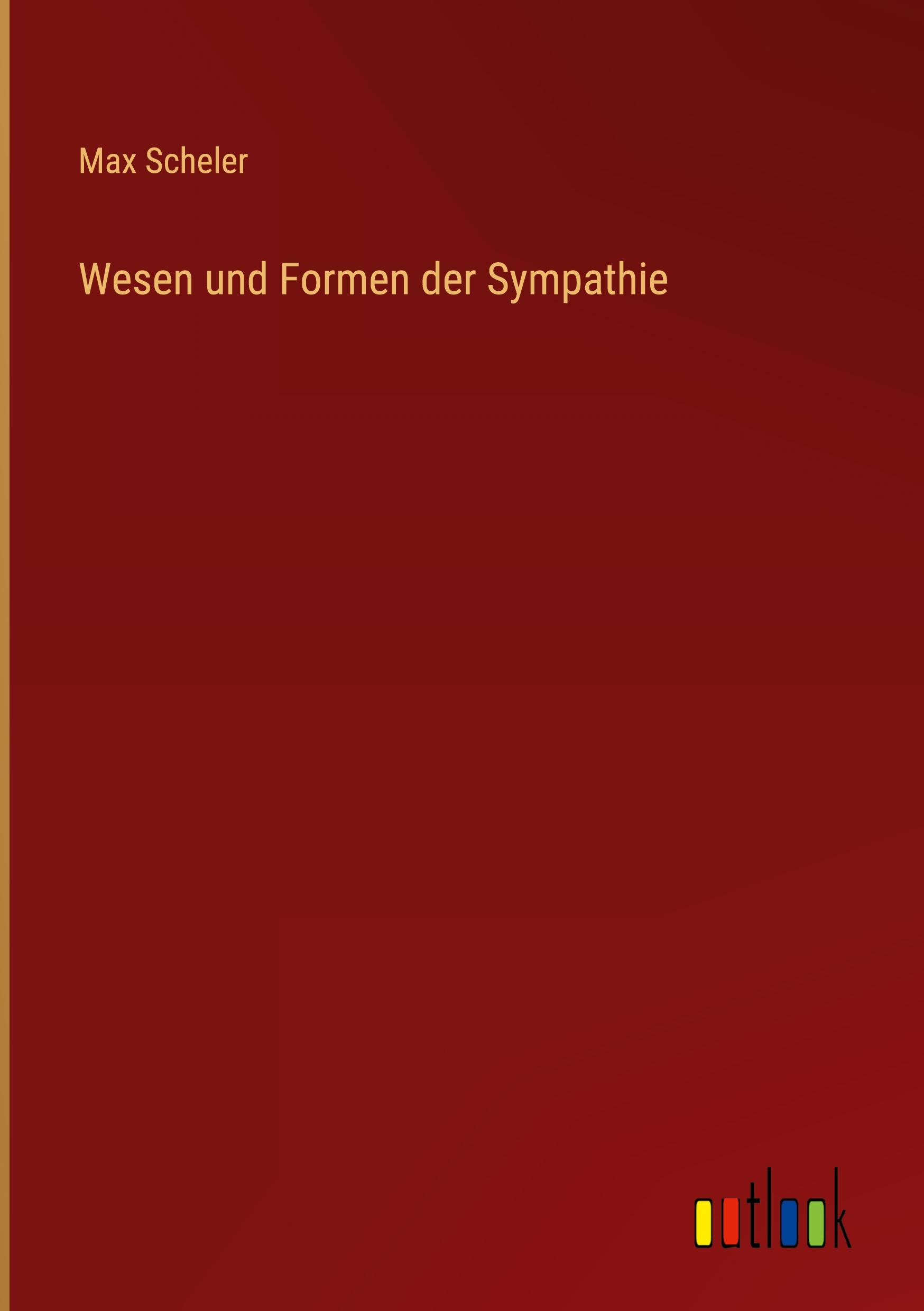 Vorderes Coverbild Wesen und Formen der Sympathie