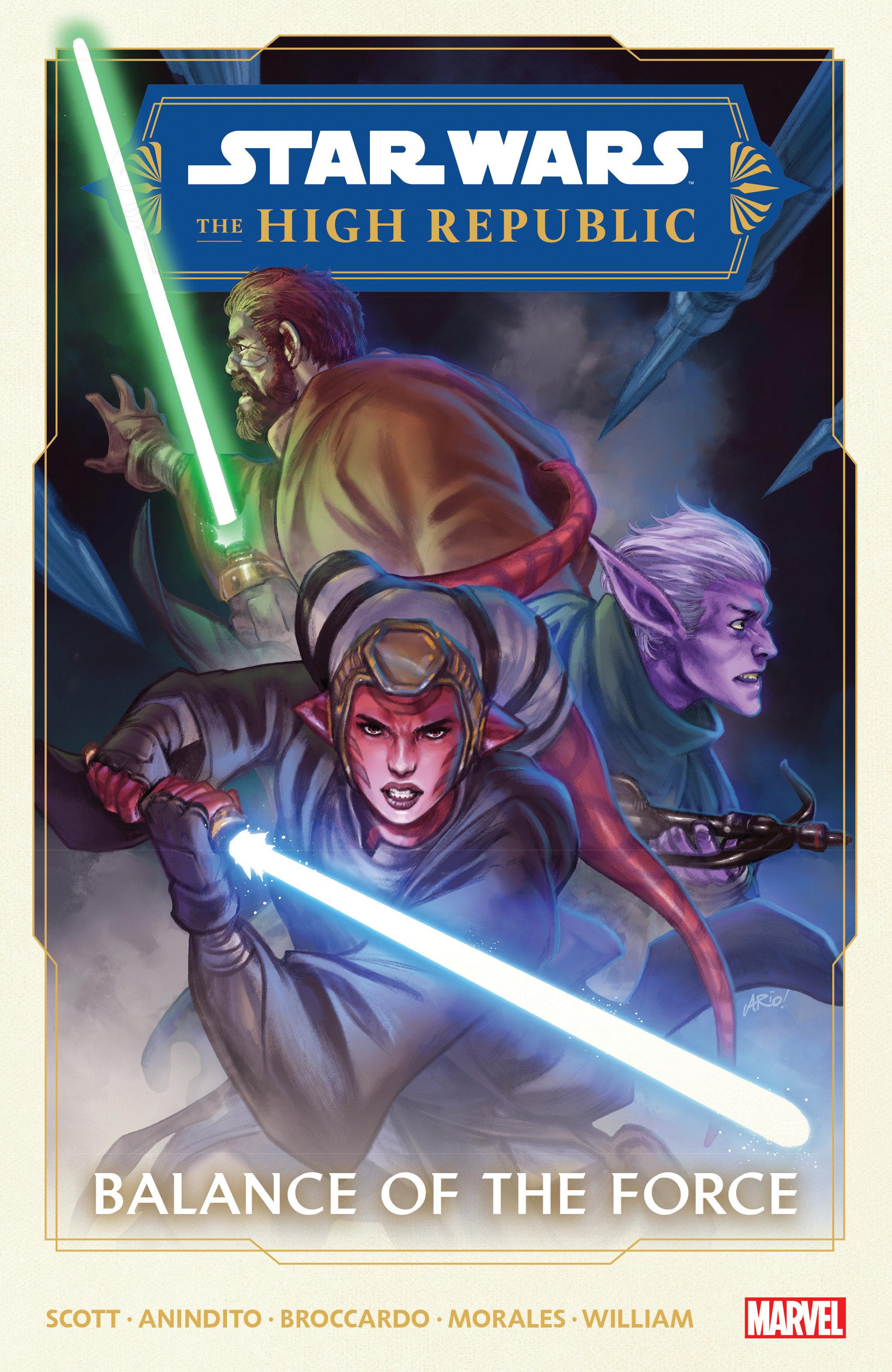 Vorderes Coverbild Star Wars: The High Republic Phase II Vol. 1 - Balance of the Force