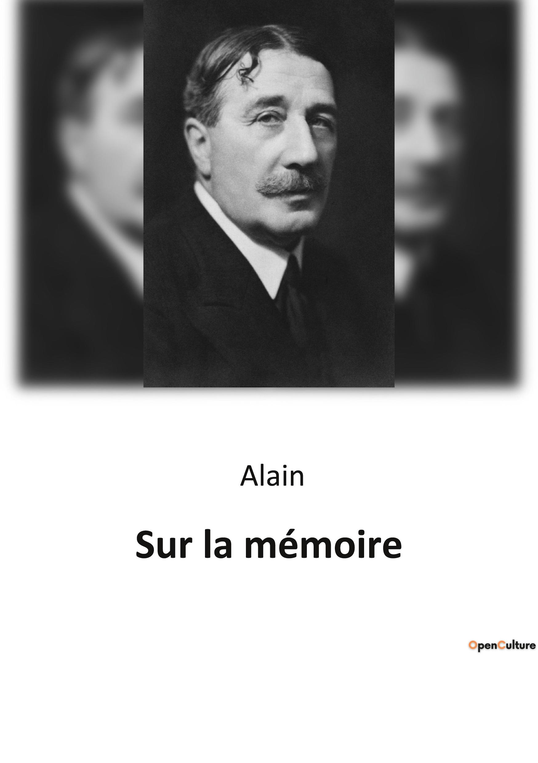Vorderes Coverbild Sur la mémoire