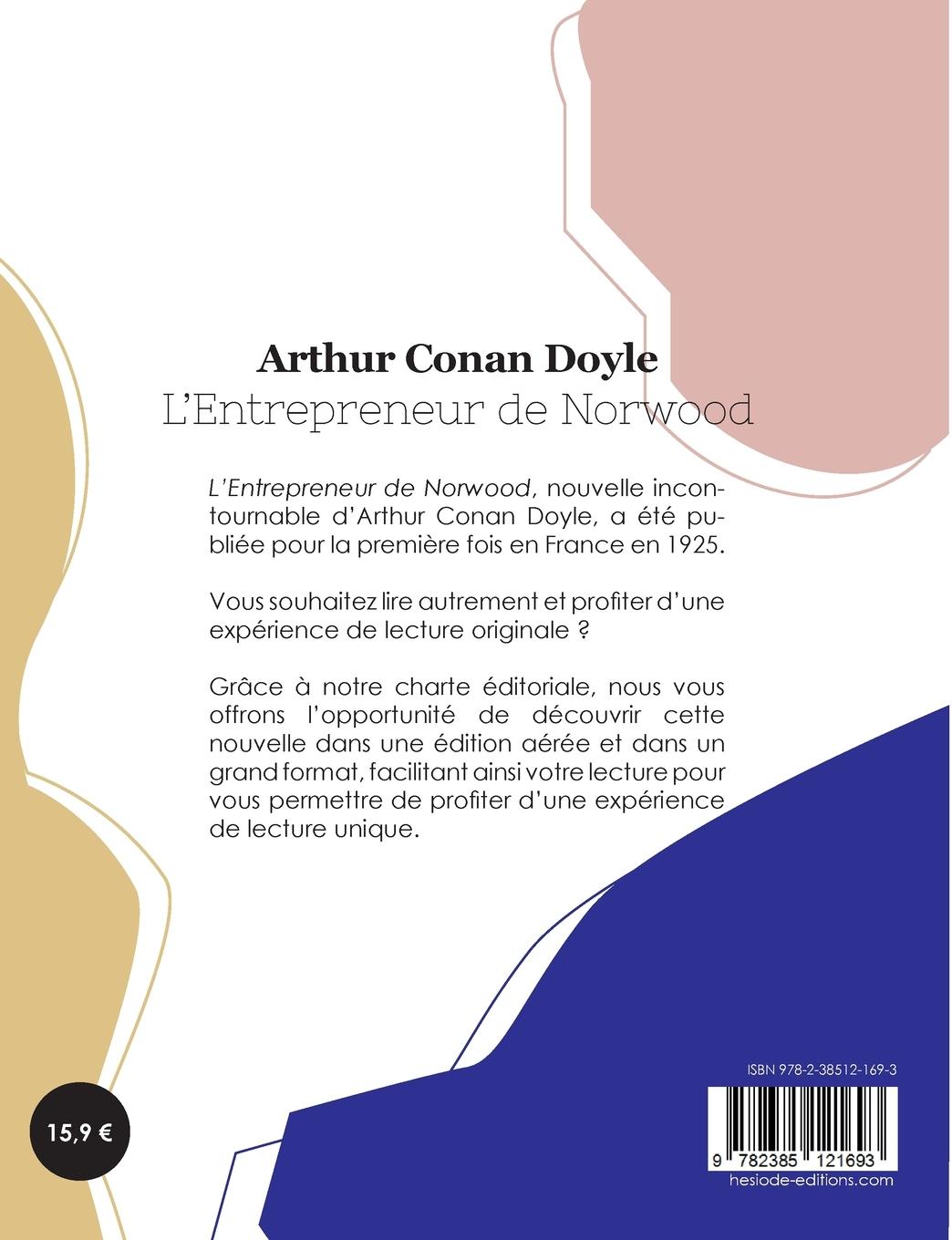 Rückseitencover L'Entrepreneur de Norwood