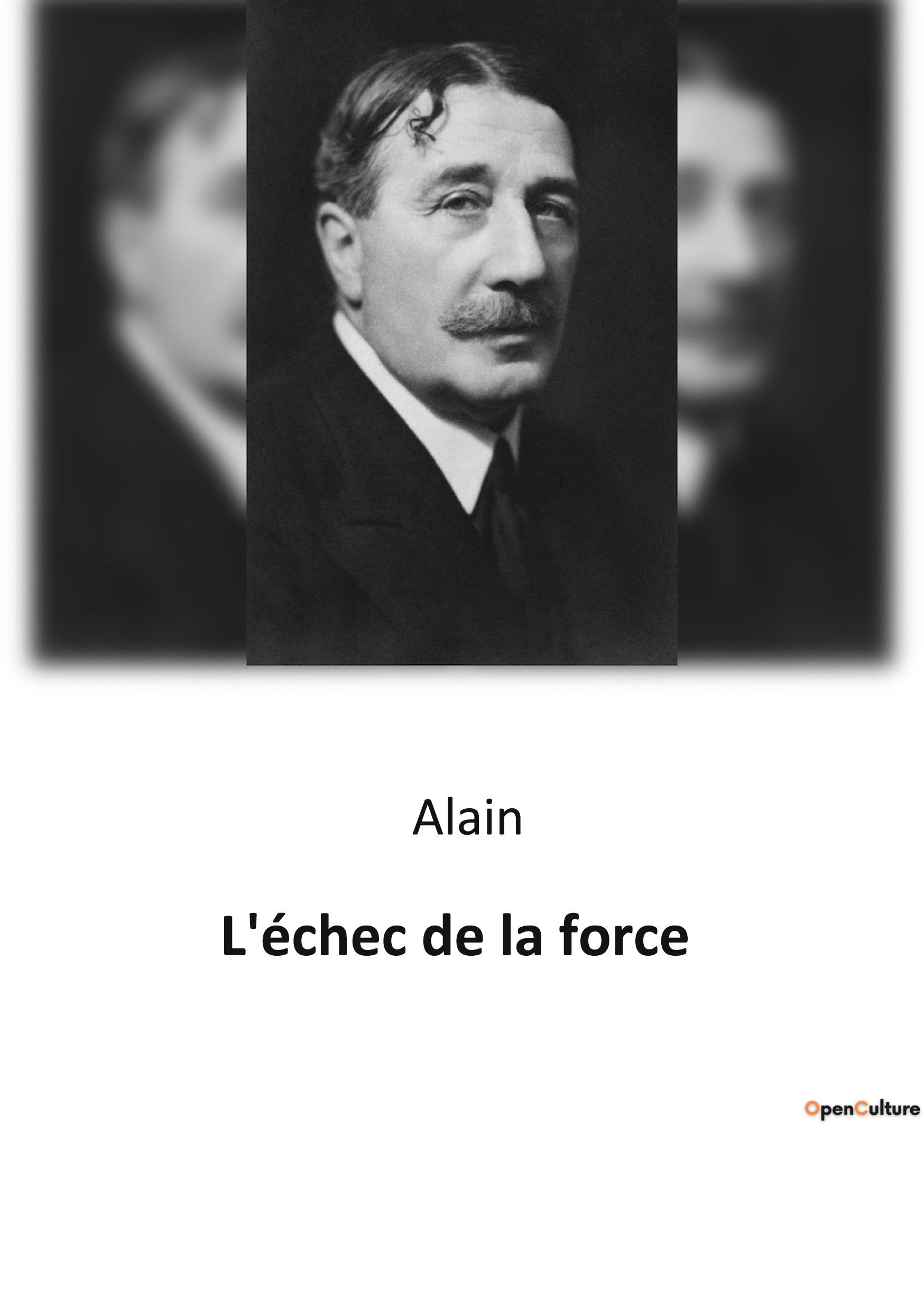 Vorderes Coverbild L'échec de la force