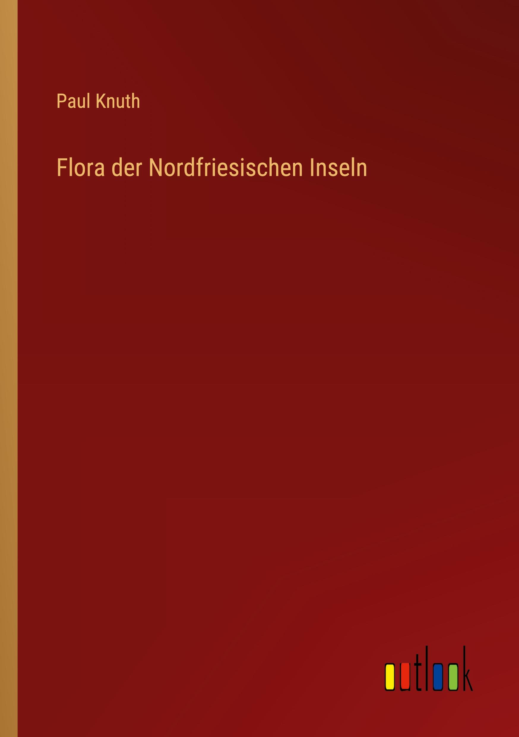 Vorderes Coverbild Flora der Nordfriesischen Inseln