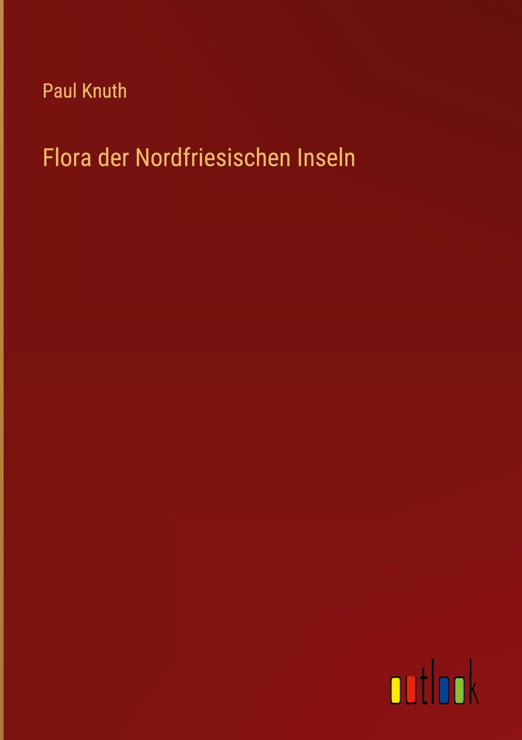 Vorderes Coverbild Flora der Nordfriesischen Inseln