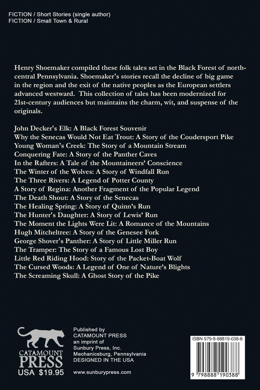 Rückseitencover Black Forest Souvenirs