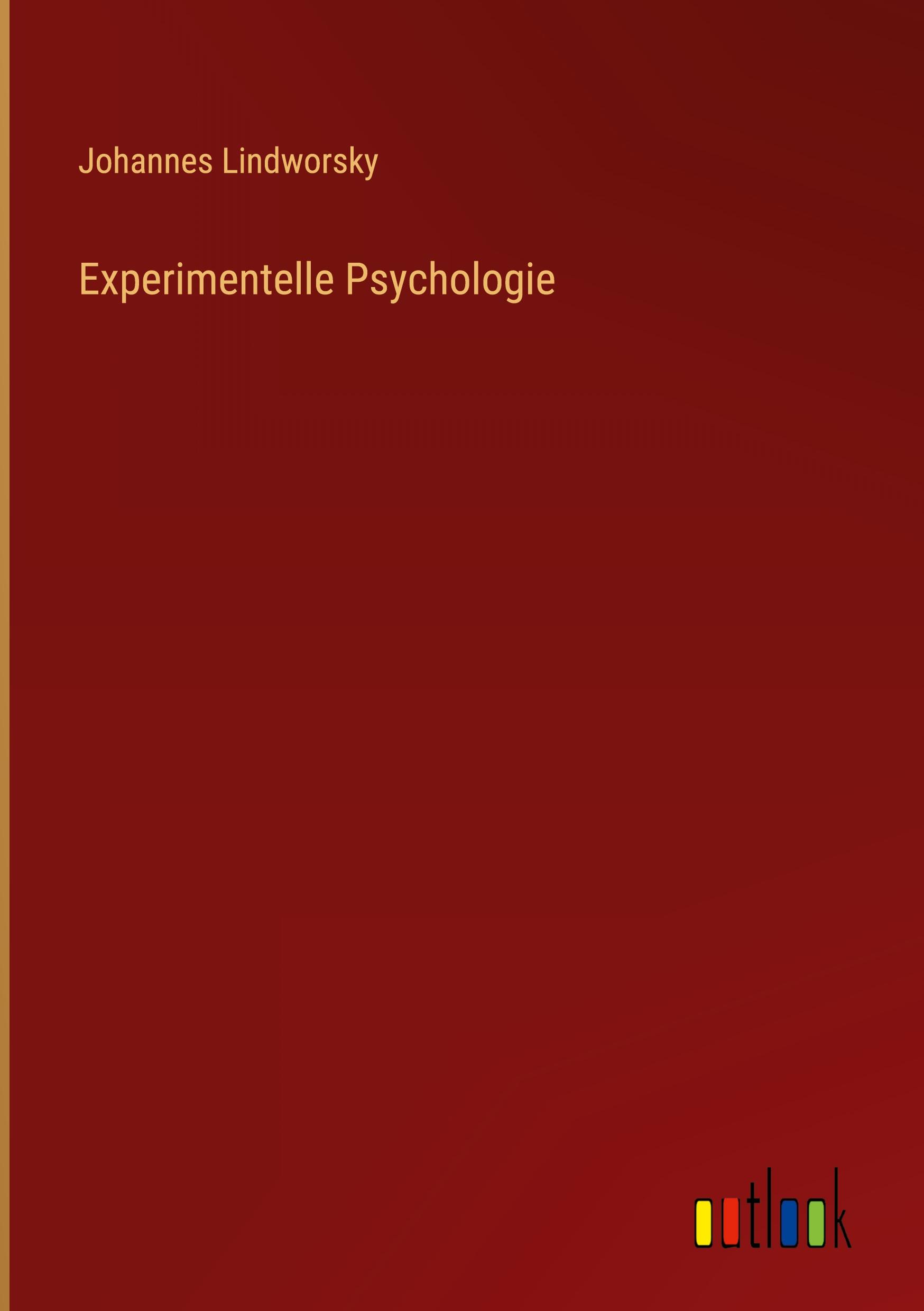 Vorderes Coverbild Experimentelle Psychologie