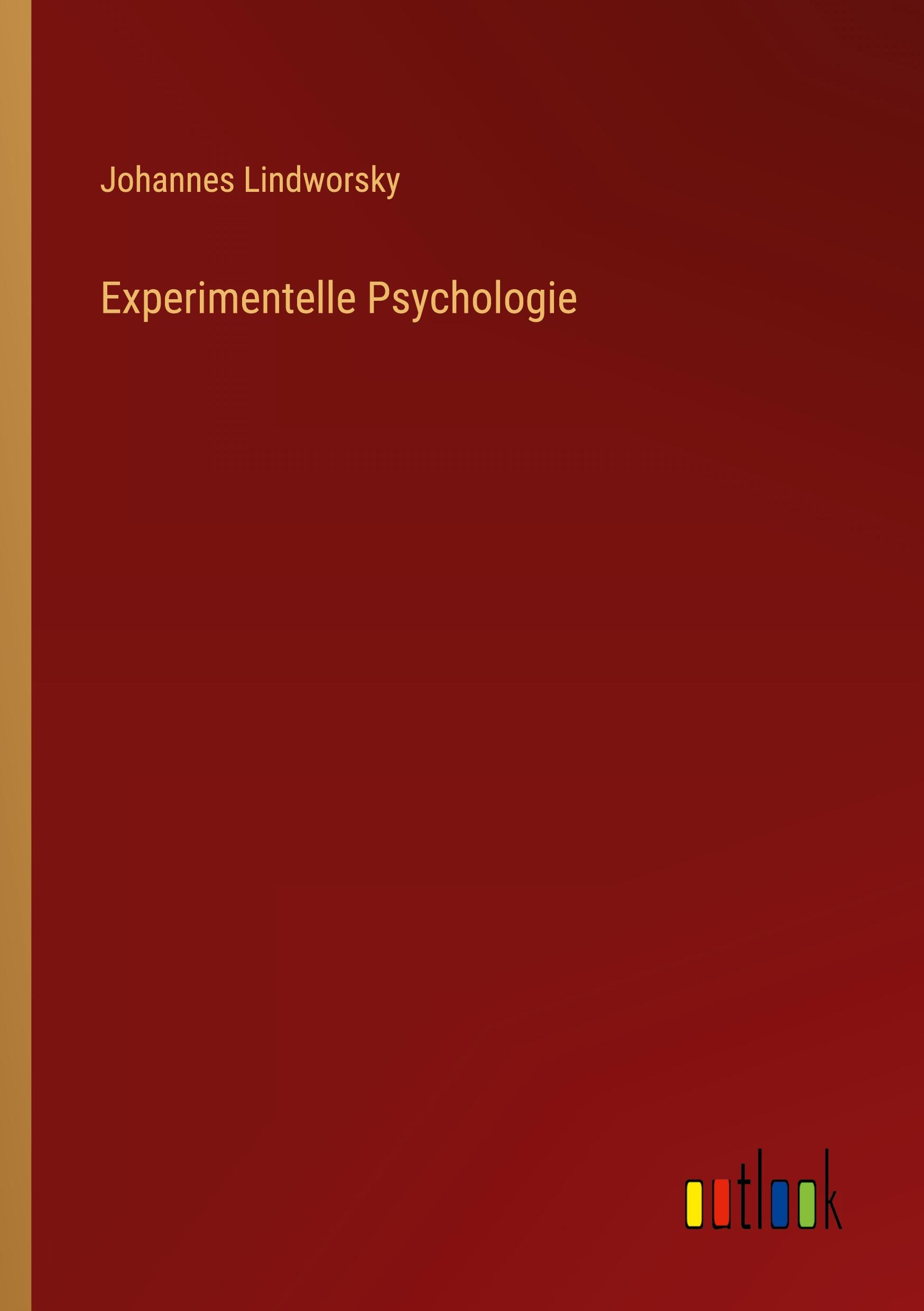 Vorderes Coverbild Experimentelle Psychologie