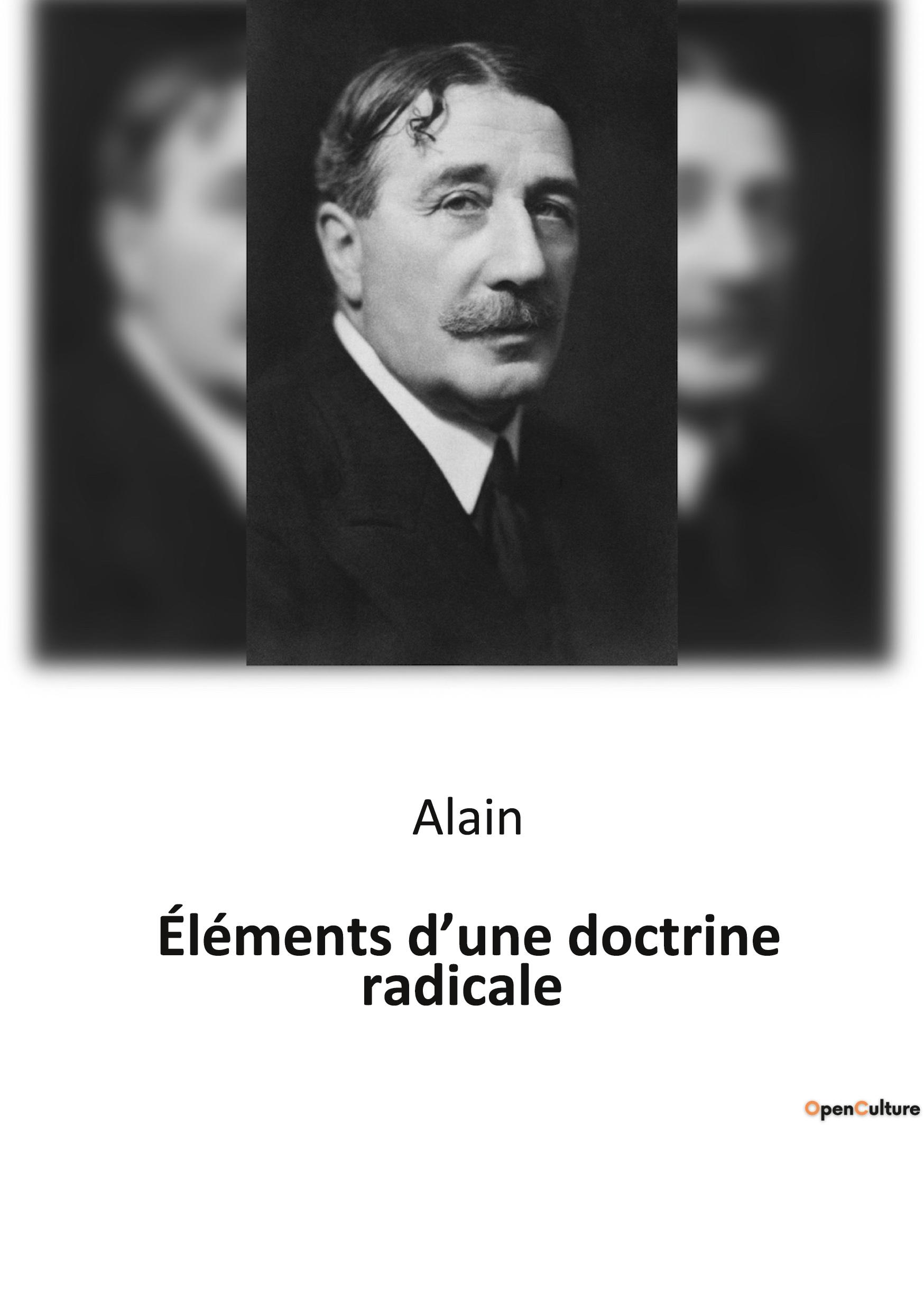 Vorderes Coverbild Éléments d'une doctrine radicale