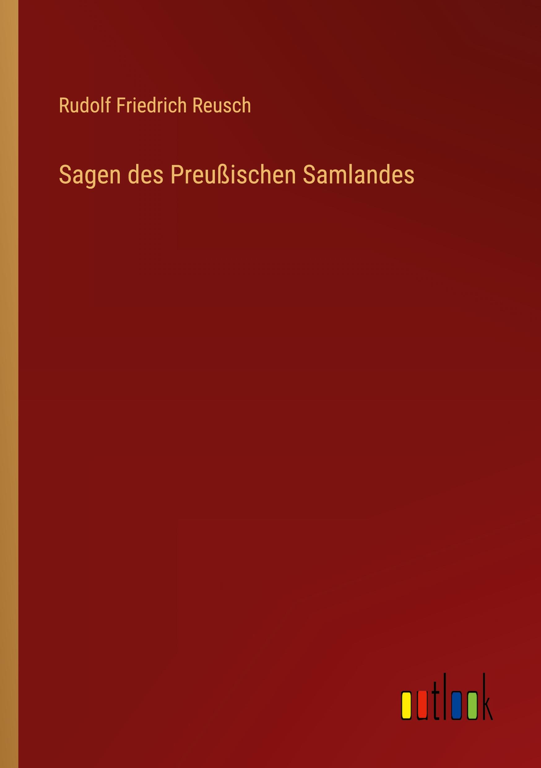 Vorderes Coverbild Sagen des Preußischen Samlandes