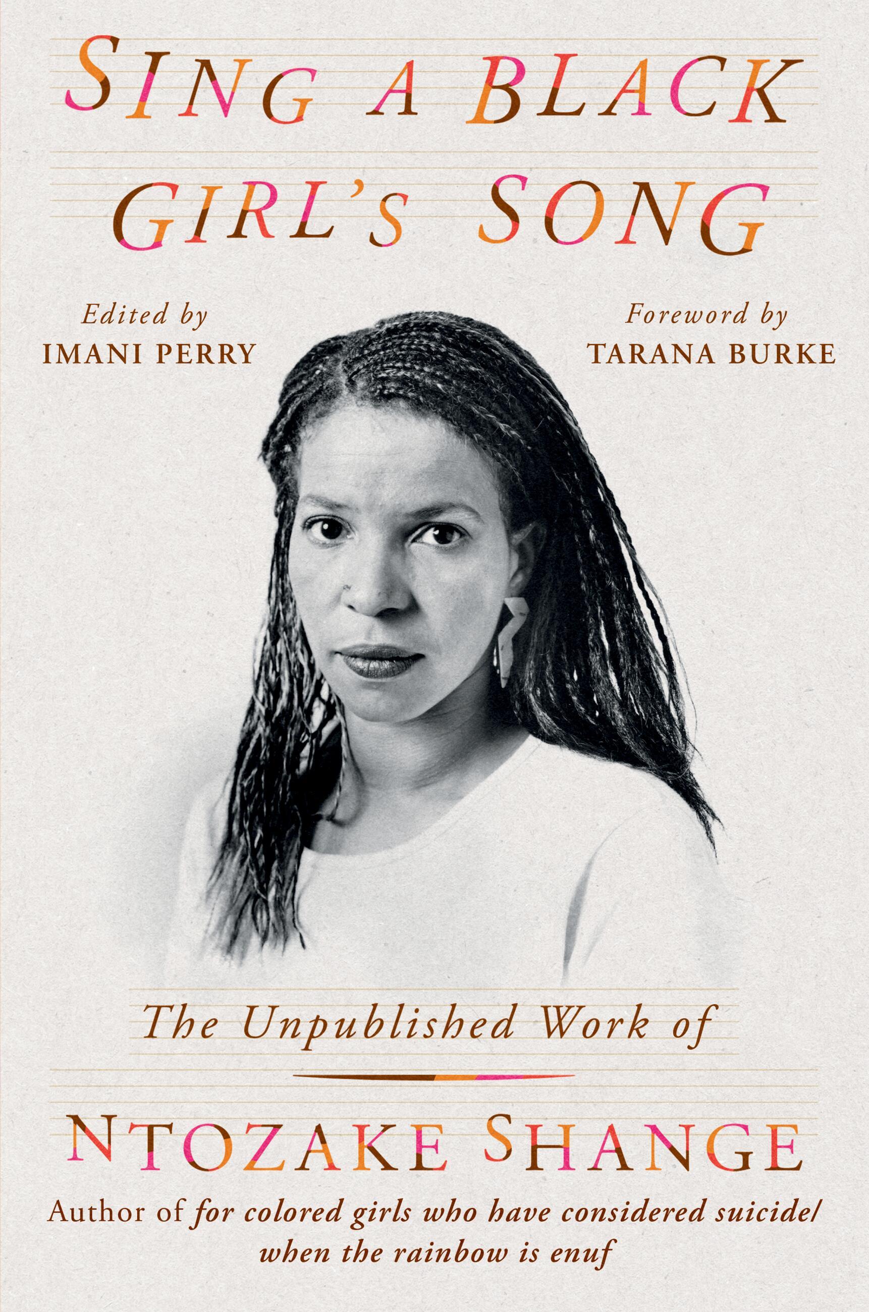 Vorderes Coverbild Sing a Black Girl's Song