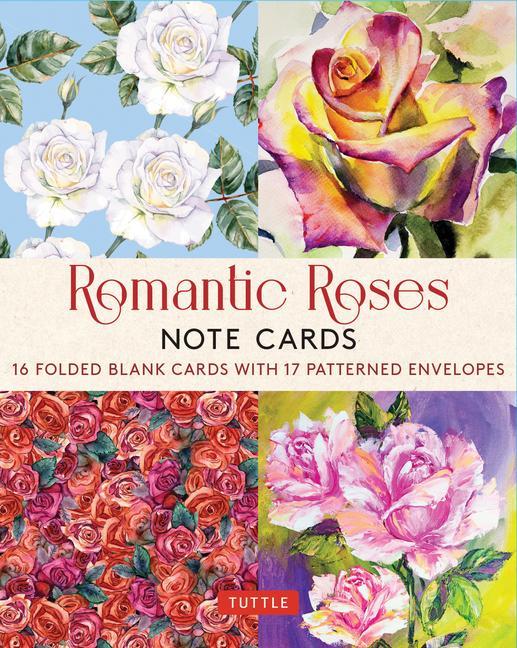Vorderes Coverbild Romantic Roses, 16 Note Cards