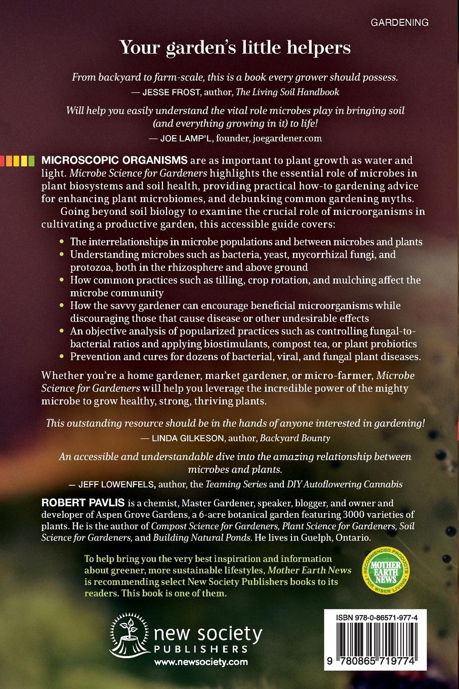 Rückseitencover Microbe Science for Gardeners