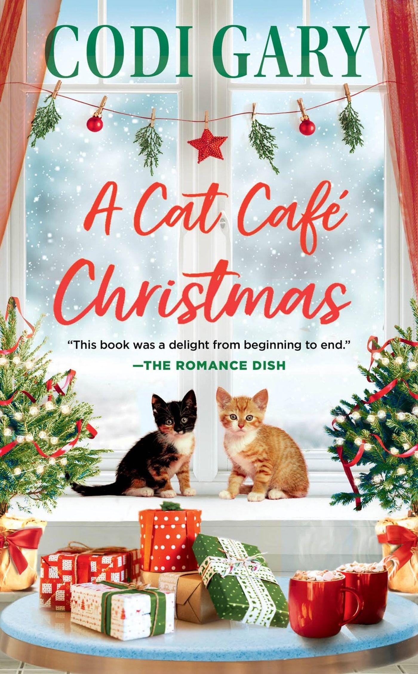 Vorderes Coverbild A Cat Cafe Christmas