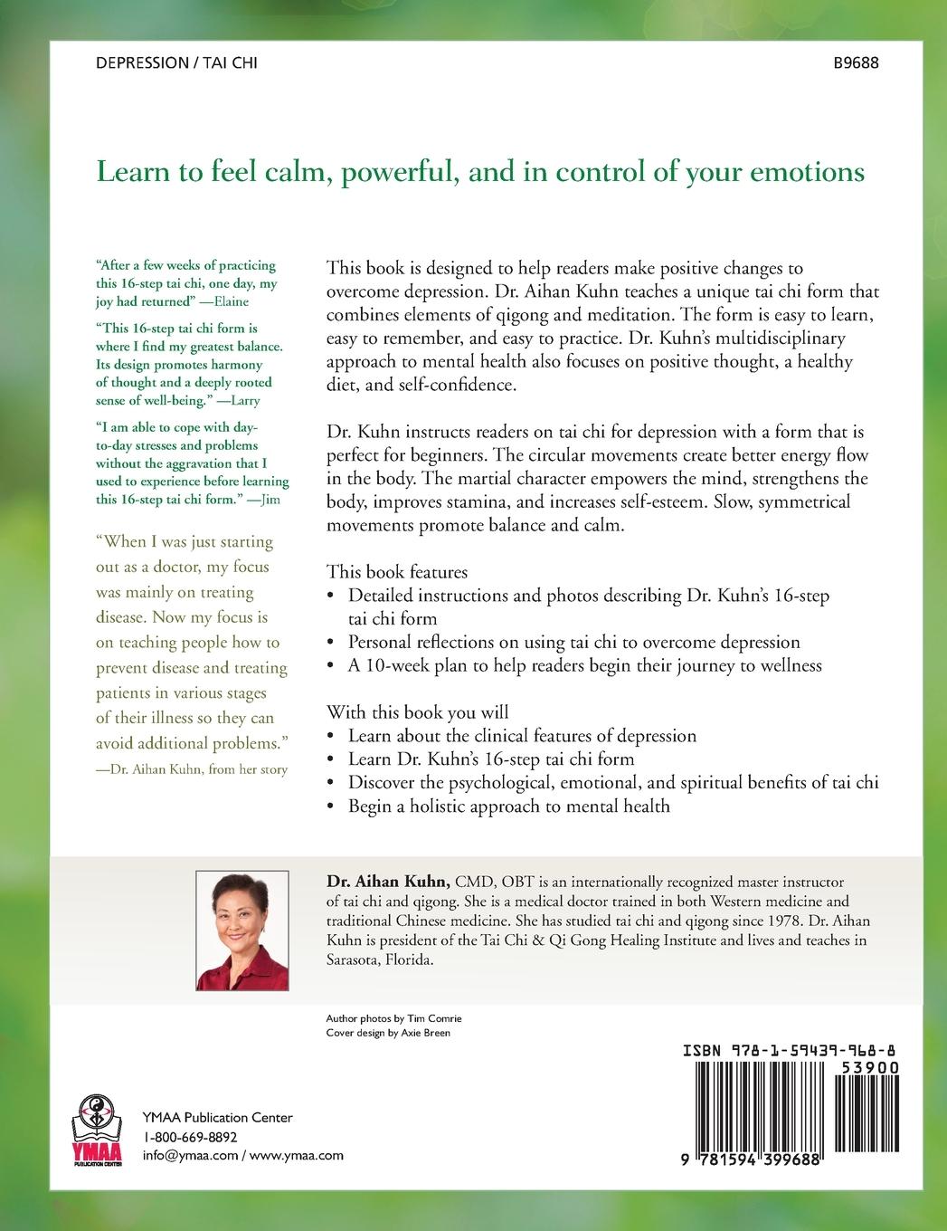 Rückseitencover Tai CHI for Depression