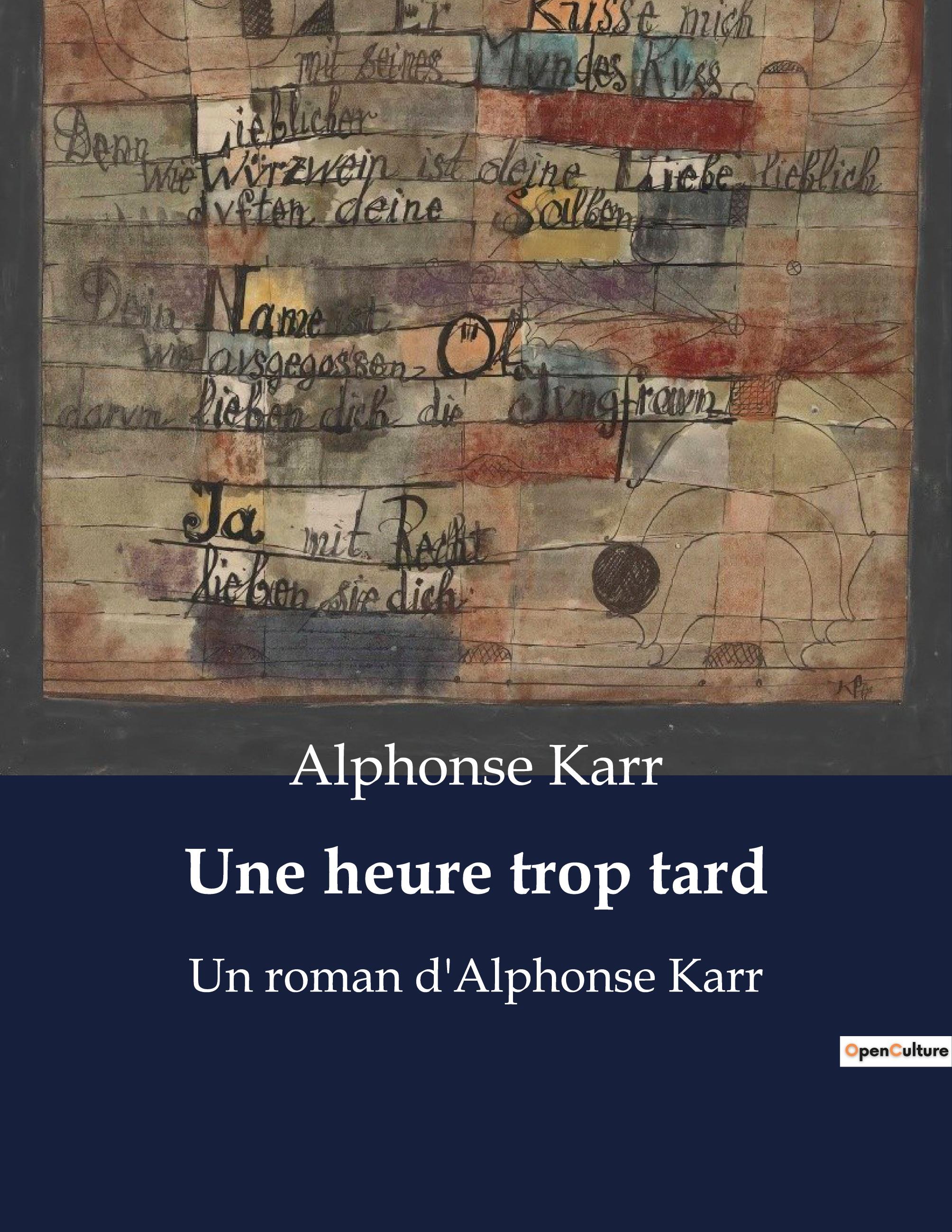 Vorderes Coverbild Une heure trop tard