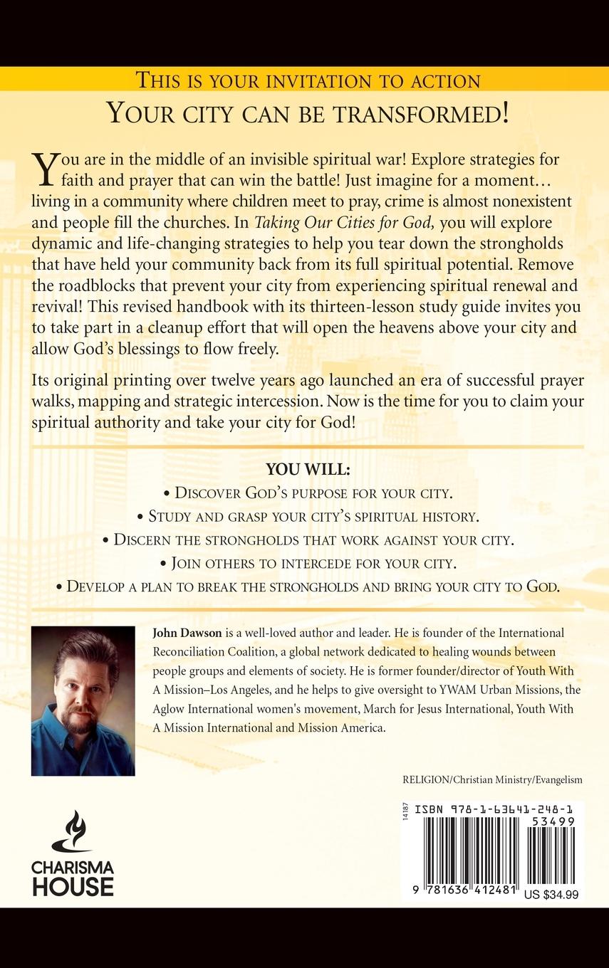 Rückseitencover Taking Our Cities for God