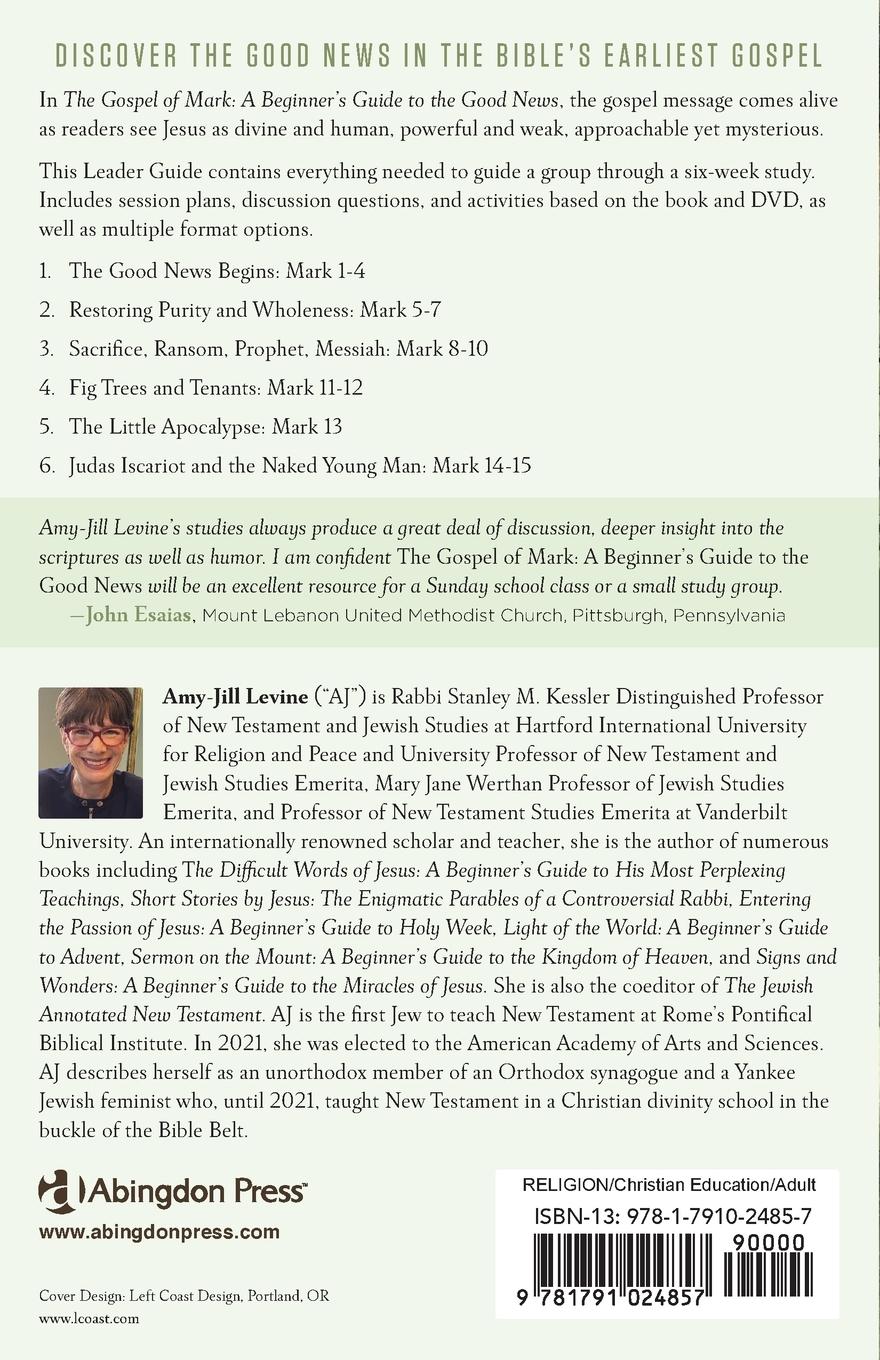 Rückseitencover The Gospel of Mark Leader Guide