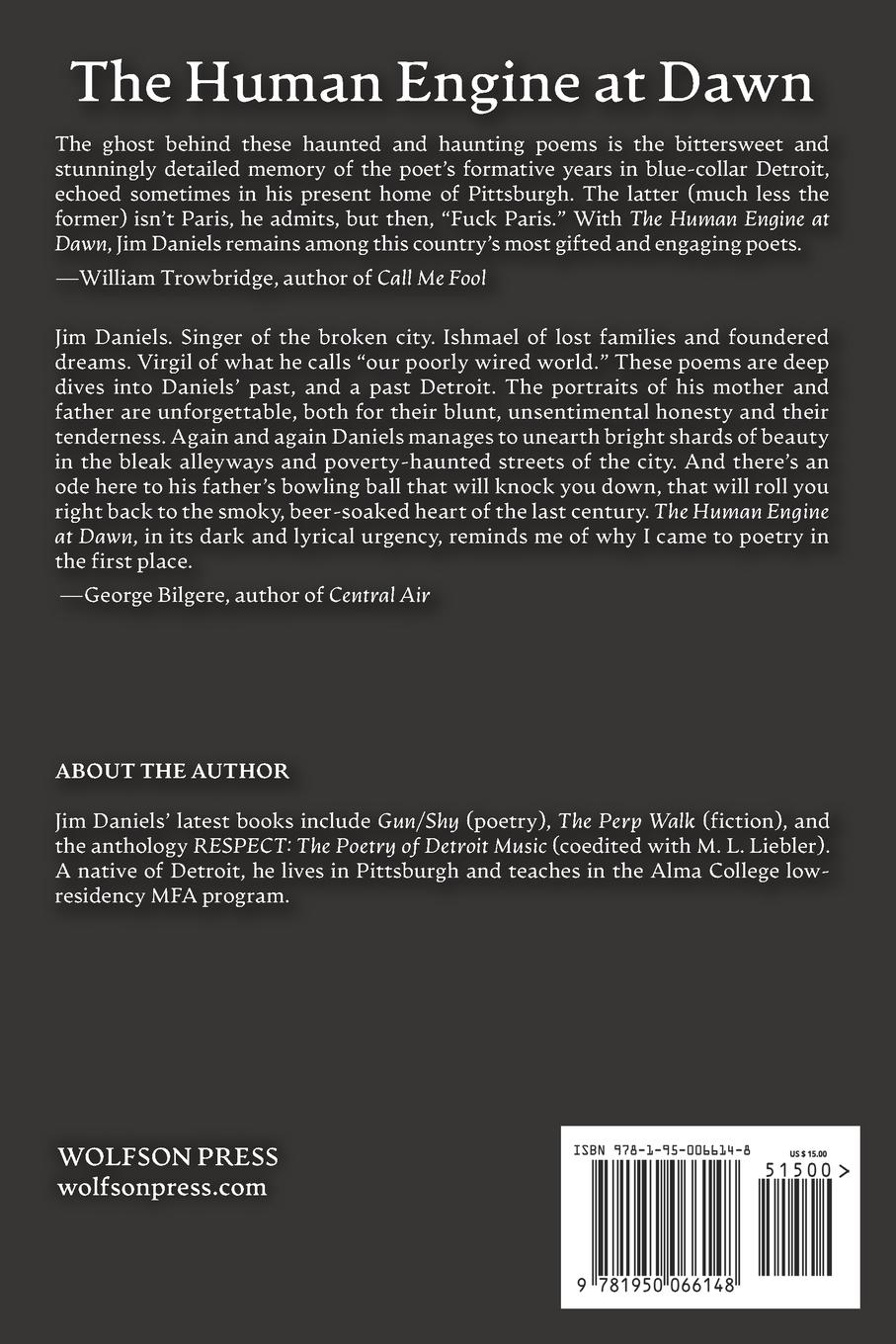 Rückseitencover The Human Engine at Dawn