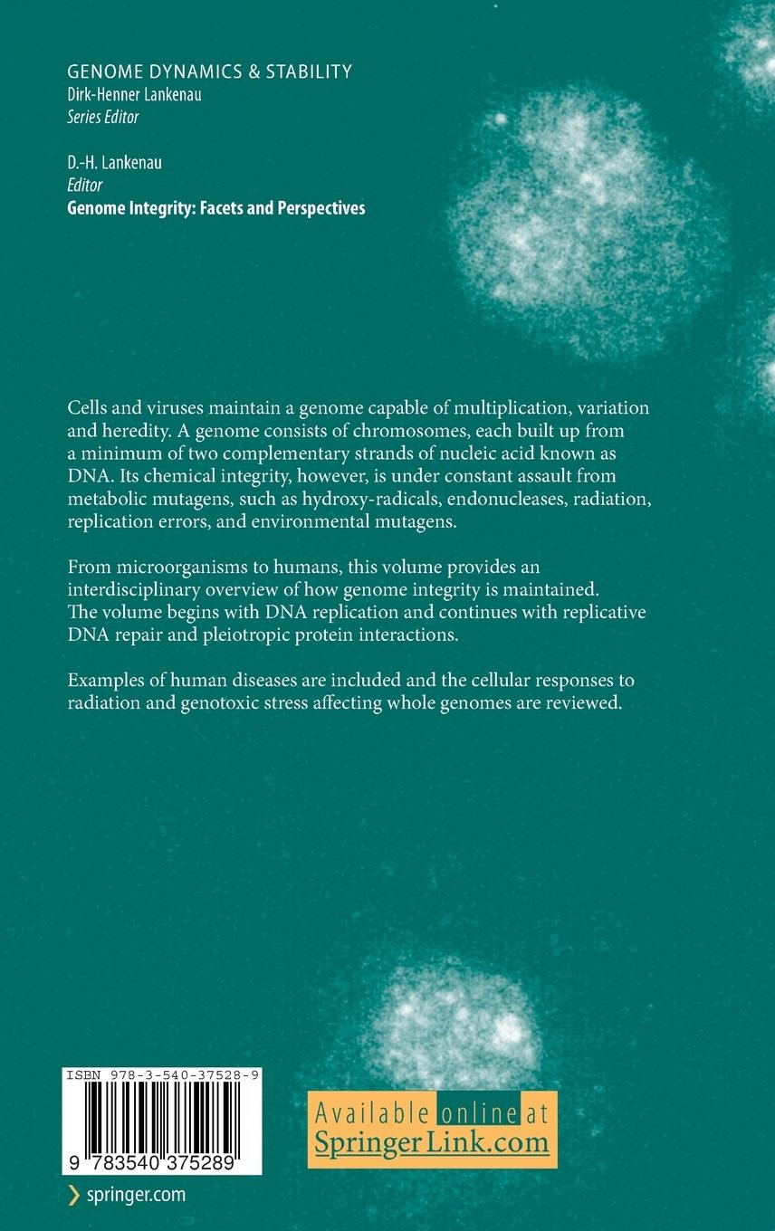 Rückseitencover Genome Integrity