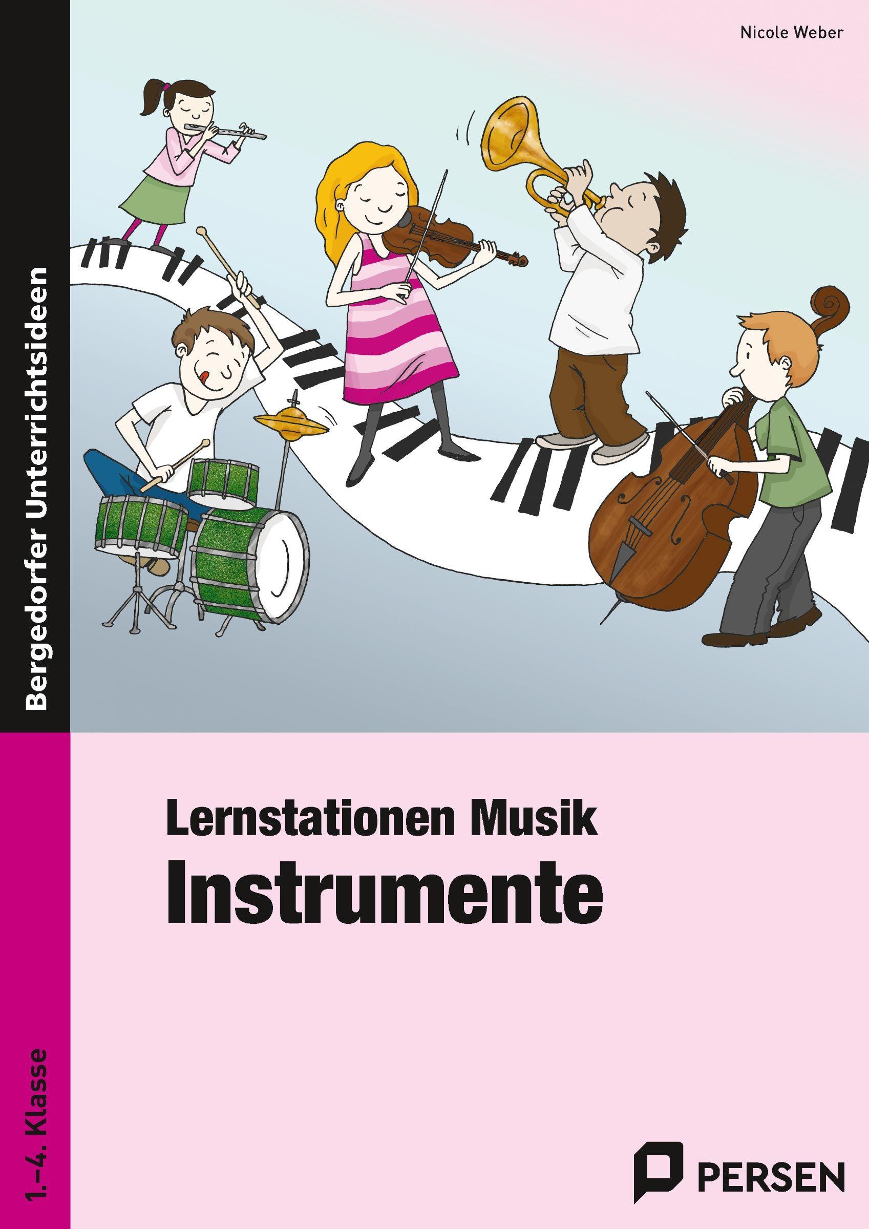 Vorderes Coverbild Lernstationen Musik: Instrumente