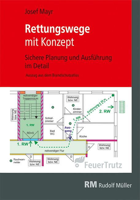 Vorderes Coverbild Rettungswege mit Konzept