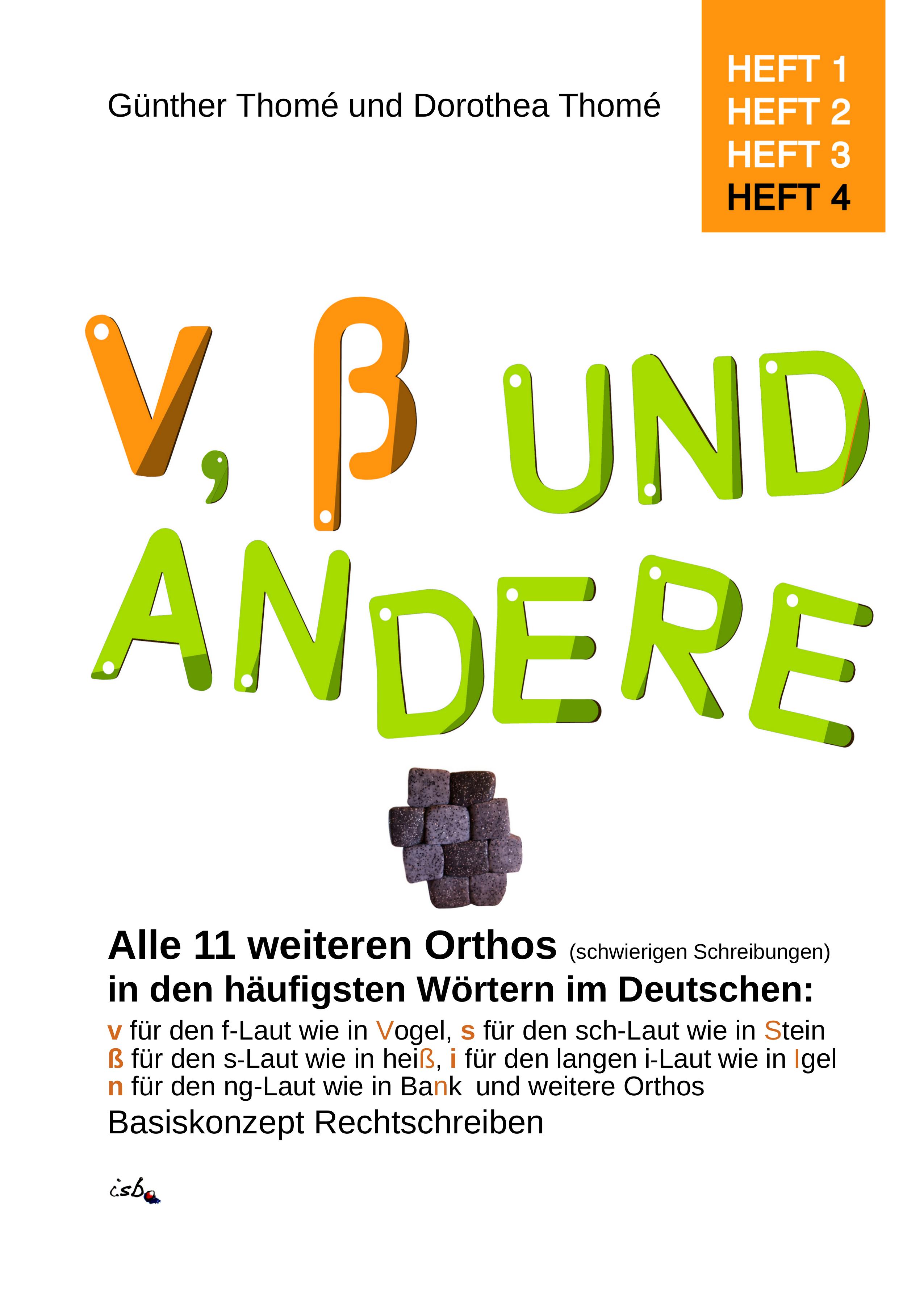 Vorderes Coverbild V, ß und andere