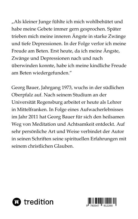 Rückseitencover Mit dem Herzen beten