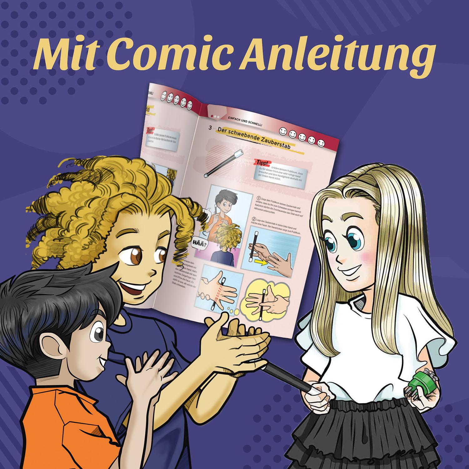 Beispielinhalt (Bild) Magic Zauberhut - Zauberkasten