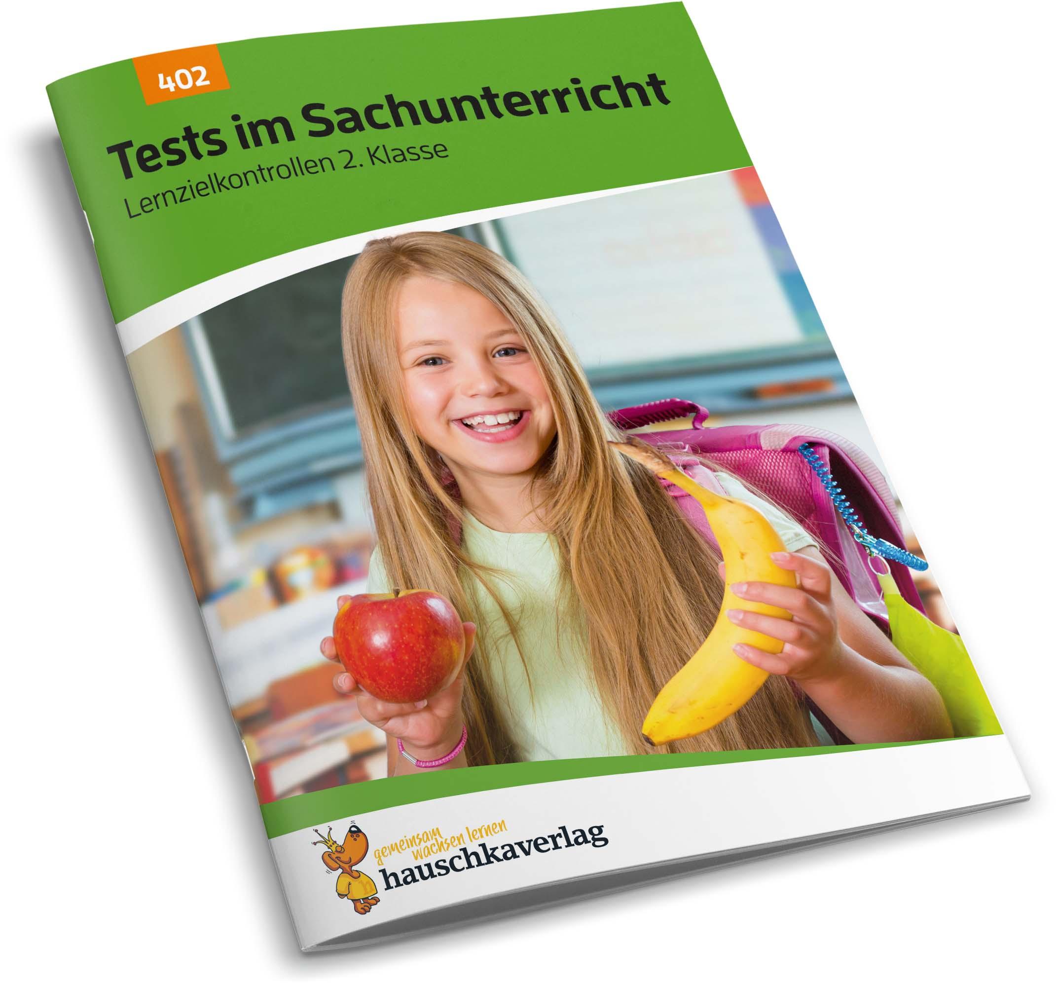 Beispielinhalt (Bild) Übungsheft mit Tests im Sachunterricht 2. Klasse