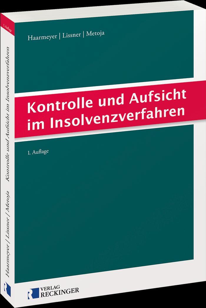 Vorderes Coverbild Kontrolle und Aufsicht im Insolvenzverfahren