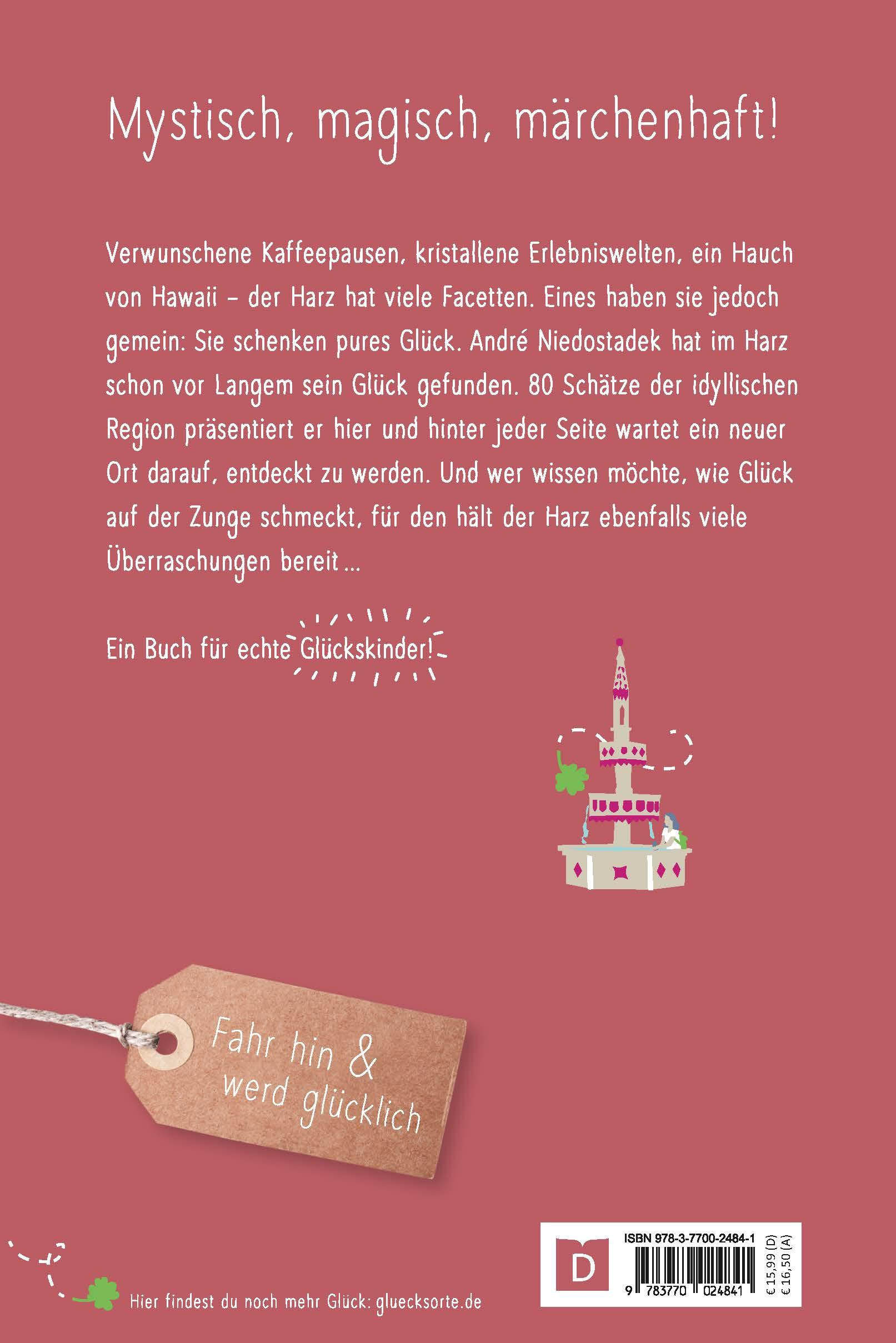 Rückseitencover Glücksorte im Harz