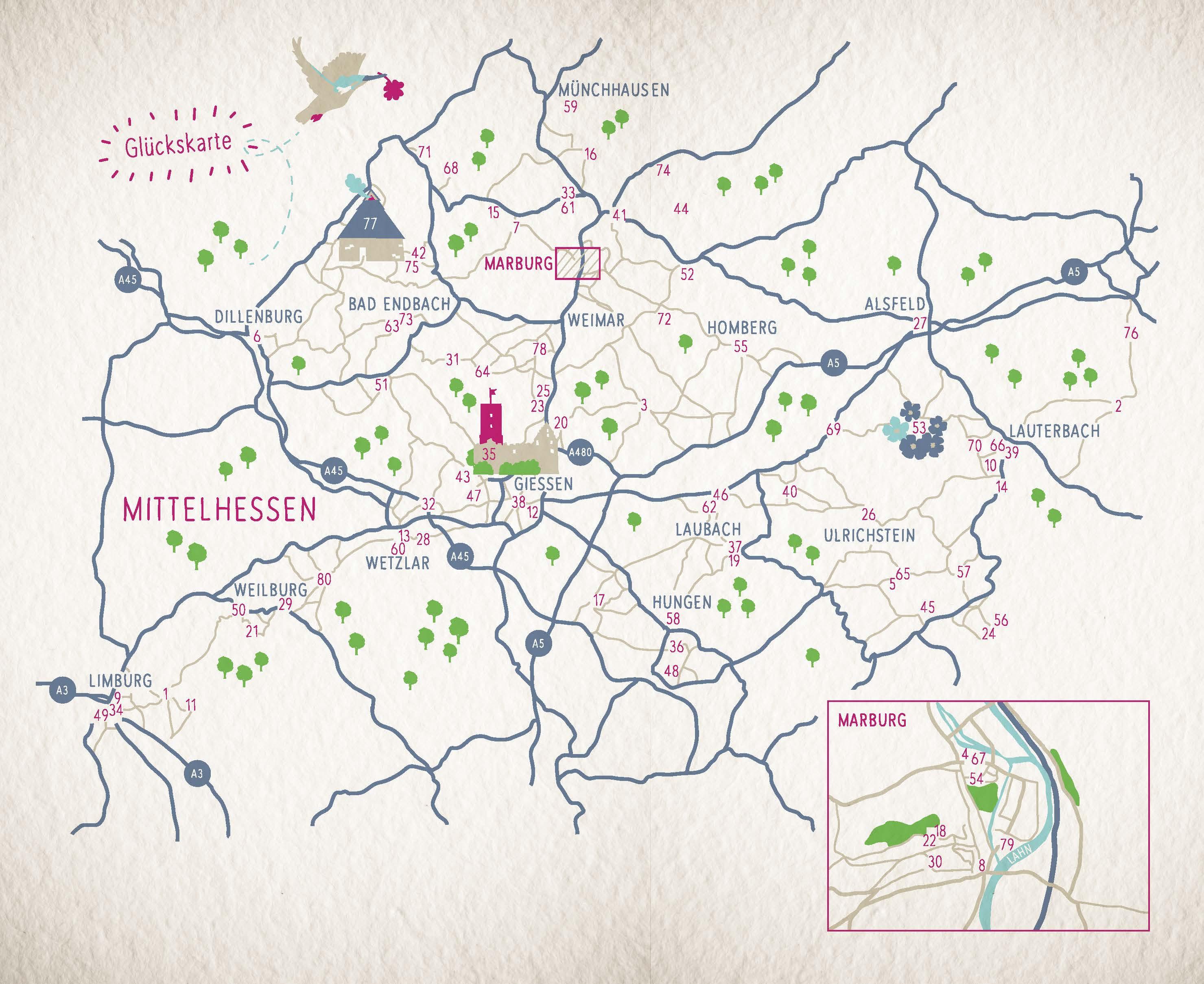 Beispielinhalt (Bild) Glücksorte in Mittelhessen